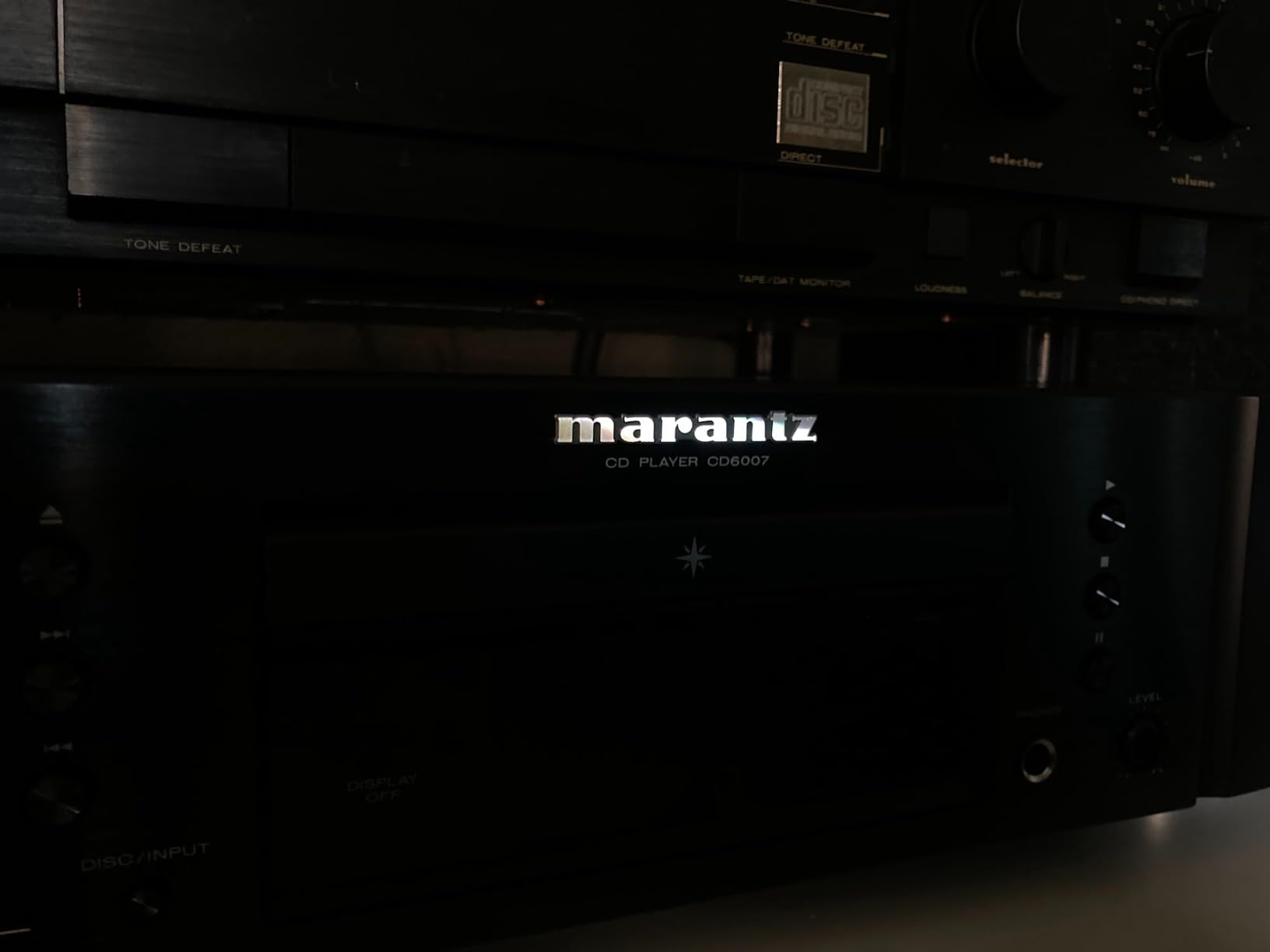 Marantz CD6007 Slimline CD Player with Custom HDAM customer photo 2