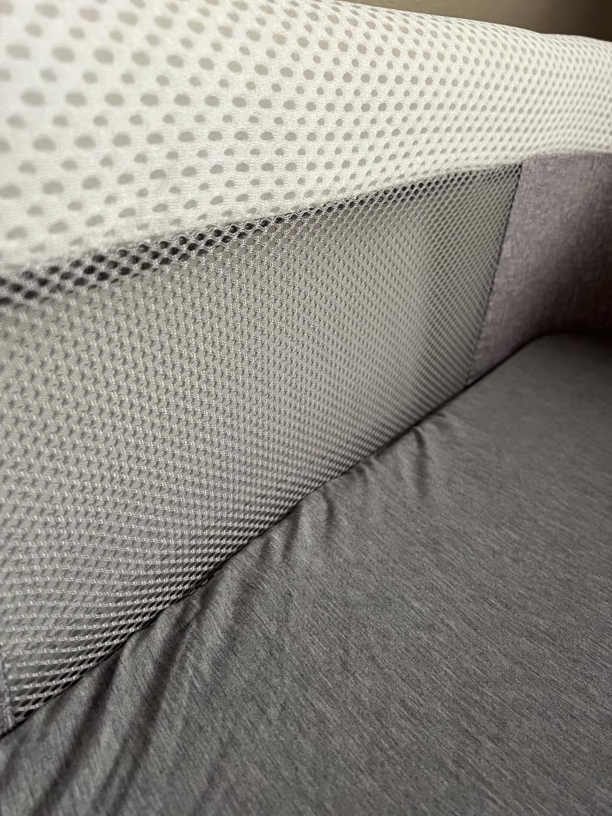 TruBliss Evi Smart Baby Bassinet Beside Sleeper with Auto-Glide, Ambient Nightlight & Sensory Sounds, Compatible with Alexa and Google Home, Includes 2 Sheets (Soft White w/Espresso Legs) customer photo 2