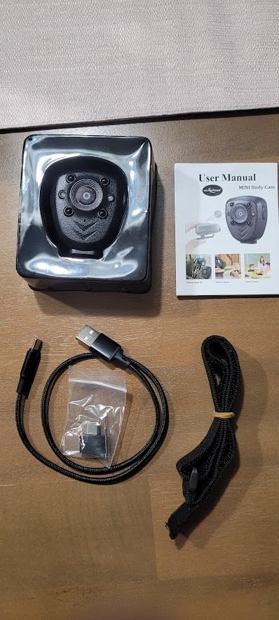 Mini Body Camera Video Recorder Built-in 128GB Memory Card with Night Vision IR & Loop Record HD 1080P, 4-6 HR Battery Life Wearable Police Cam for Home, Outdoor, Law Enforcement, Security Guard customer photo 2