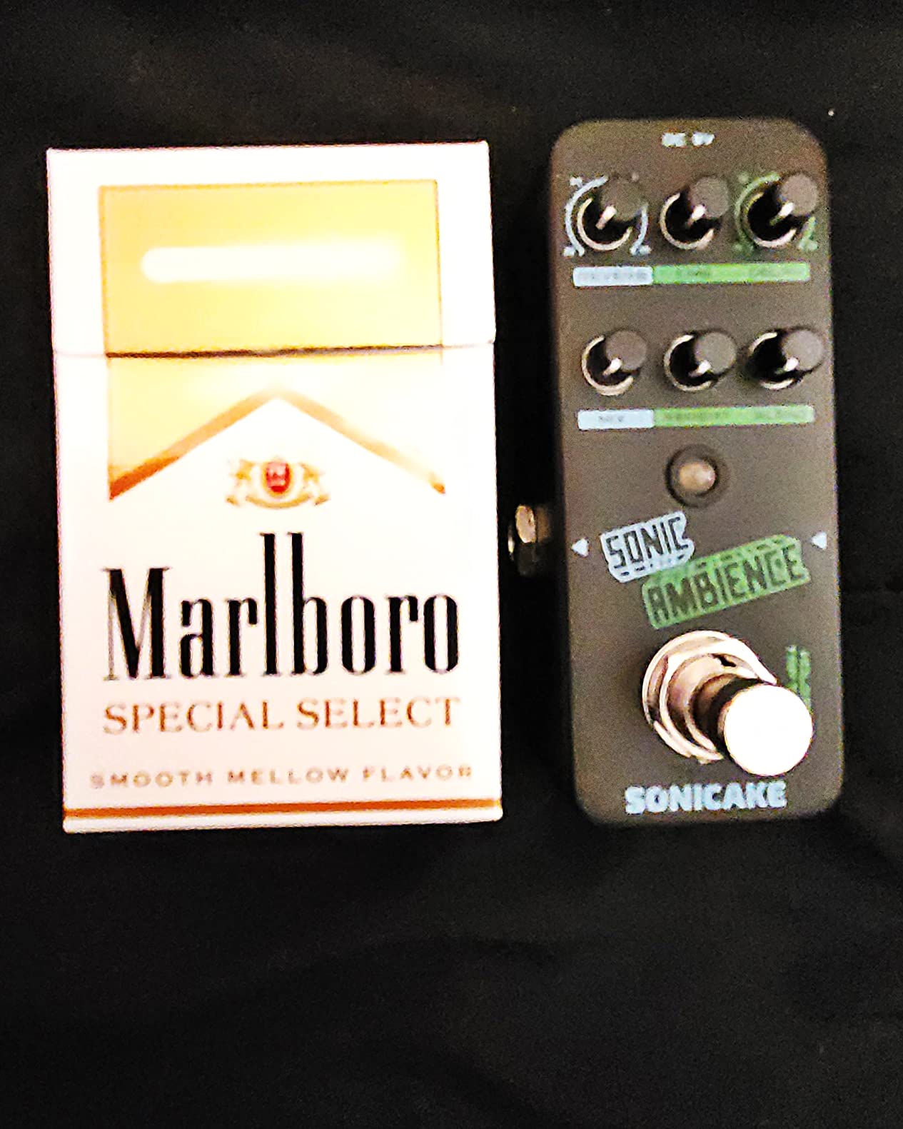 SONICAKE Delay Reverb Pedal Sonic Ambience Multi Mode Tap Tempo Delay and Reverb Guitar Bass Effects Pedal customer photo 1