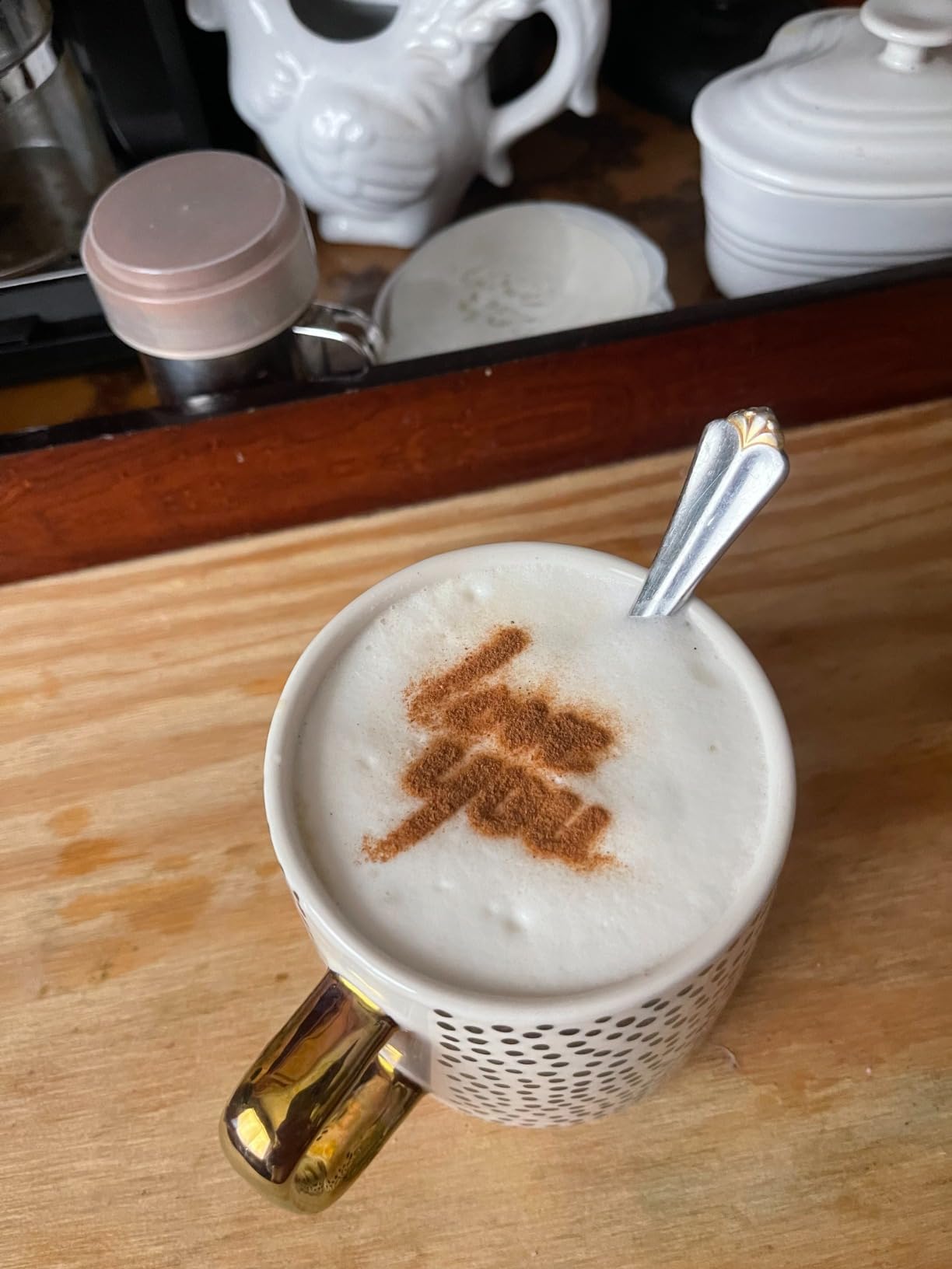 Konsait Coffee Stencil, 15 Pieces Latte Art Stencils for Coffee Decorations, Oatmeal Cupcake Cake Cappuccino Mousse Hot Chocolate Valentines Day customer photo 1