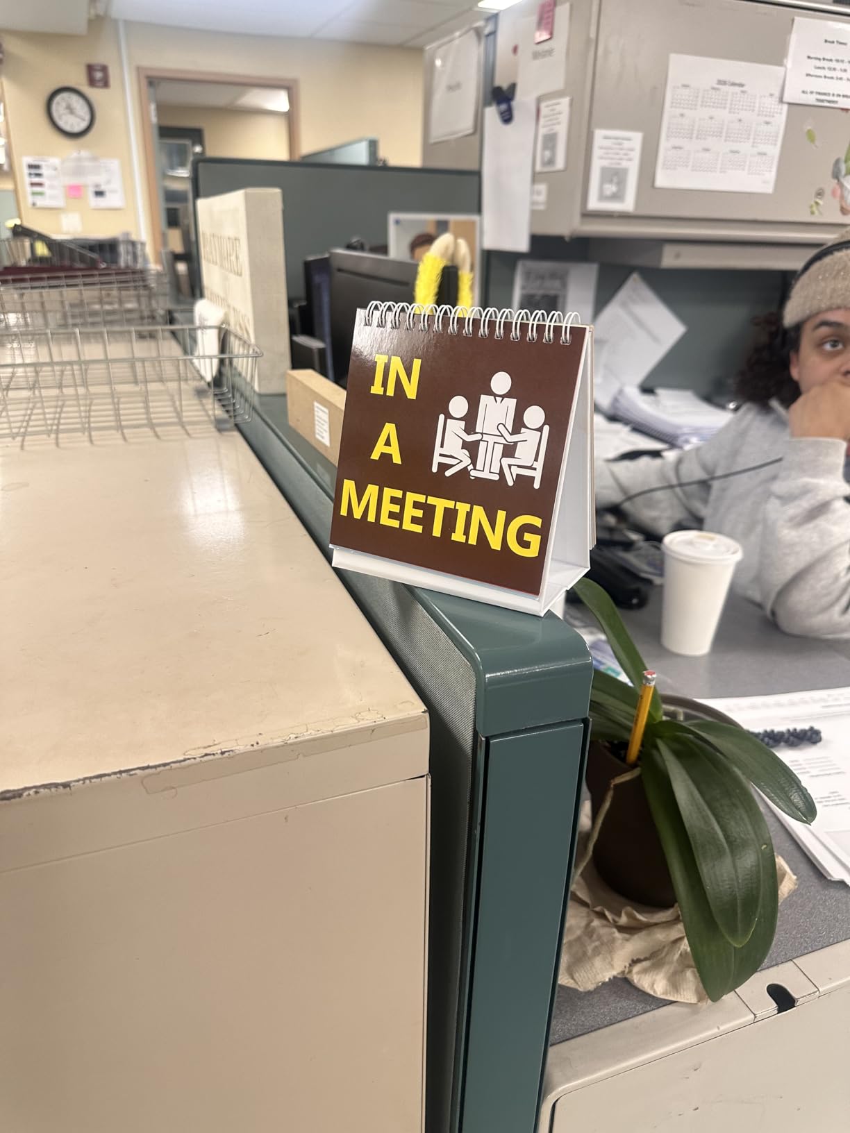 Fancy Land Funny Desk Signs 30 Flip-Over Messages Office Desk Accessories customer photo 1