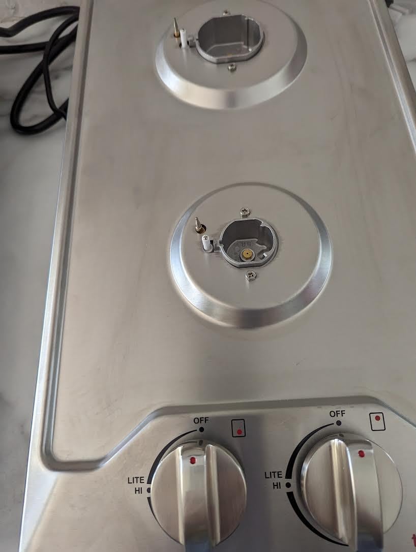 ThermoMate Heavy 36 Inch Gas Cooktop with 5 Italy Sabaf Power Burners, Built In Stove Top of 304 Stainless Steel, Gas Hob NG/LPG Convertible, Cooker with Thermocouple Protection CSA Certified customer photo 1