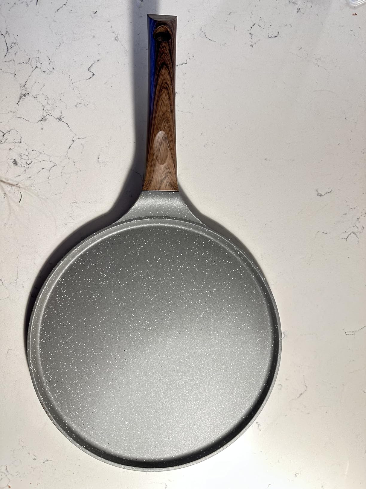 SENSARTE 10 Inch Nonstick Crepe Pan Granite Coating Pancake Pan Gray customer photo 1