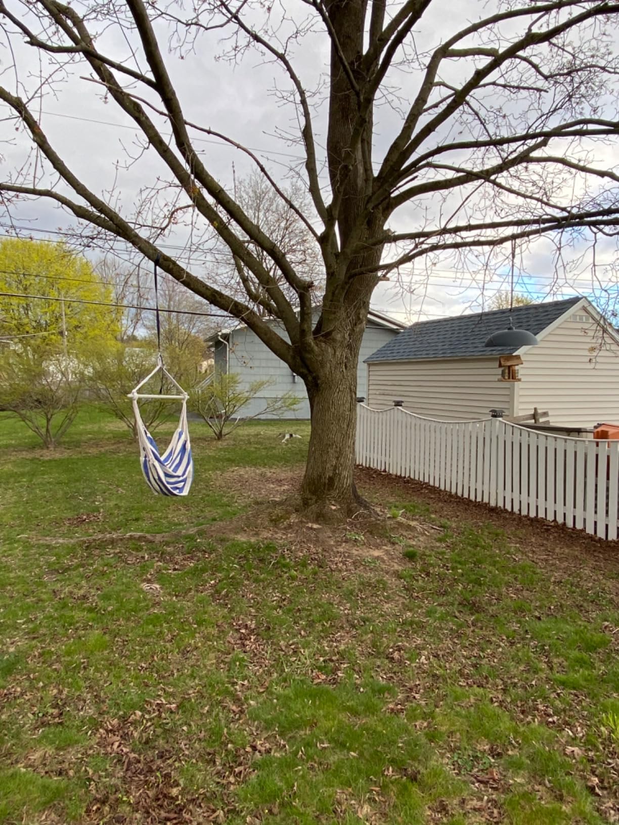 ADVOKAIR Hammock Chair Swing 500lbs Steel Bar Multi-Size Bedroom&Porch | Anti-slip Rings, Adjustable Strap and S-hook, Easy Assembly, Indoor&Outdoor customer photo 2
