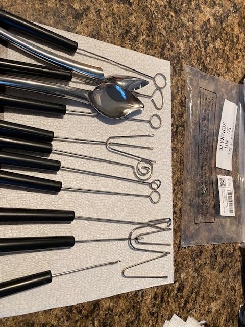 Patelai 12 Pcs Candy Dipping Tools, Chocolate Dipping Forks Spoons Set customer photo 1