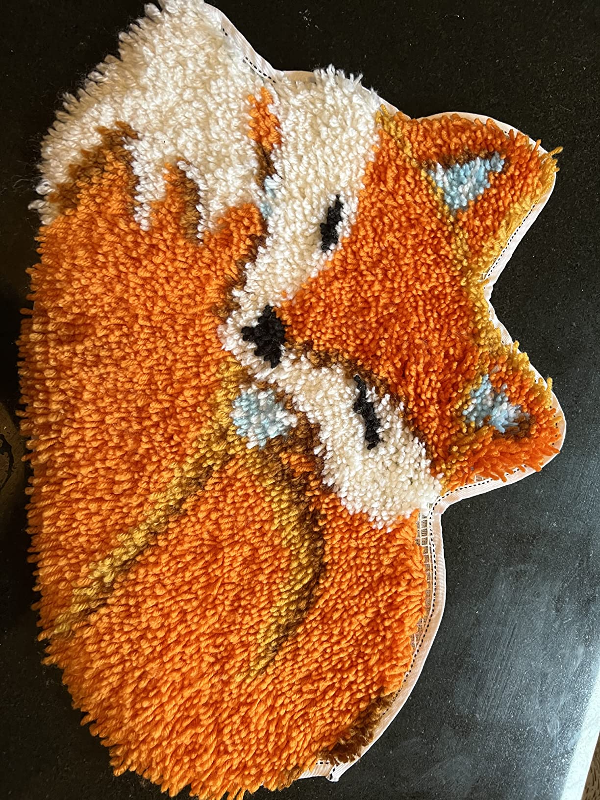Latch Hook Kits for Adults, DIY Rug Kits Special-Shaped Animal Fox customer photo 1