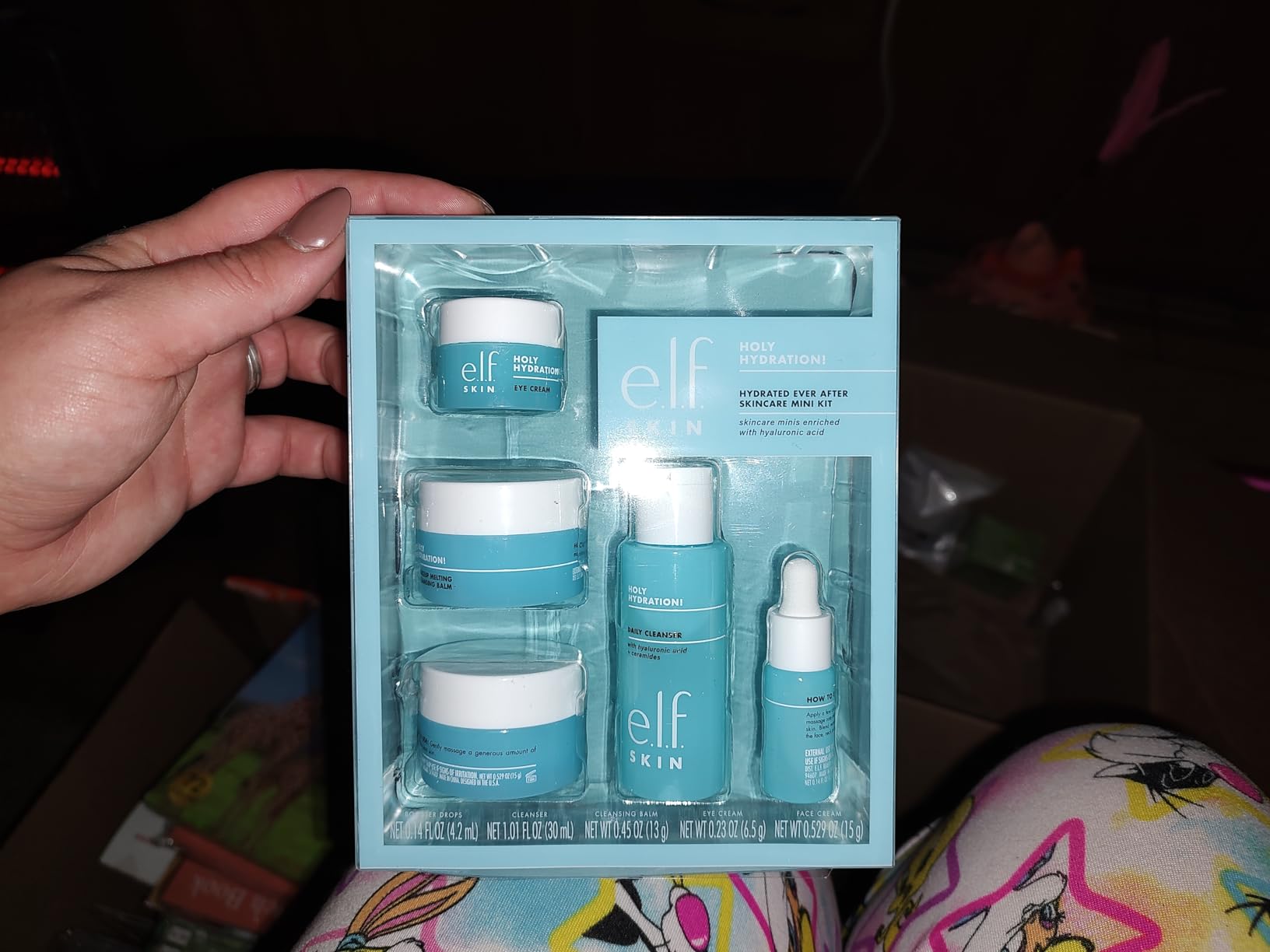 e.l.f. SKIN Holy Hydration! Hydrated Ever After Skincare Mini Kit, Travel customer photo 2