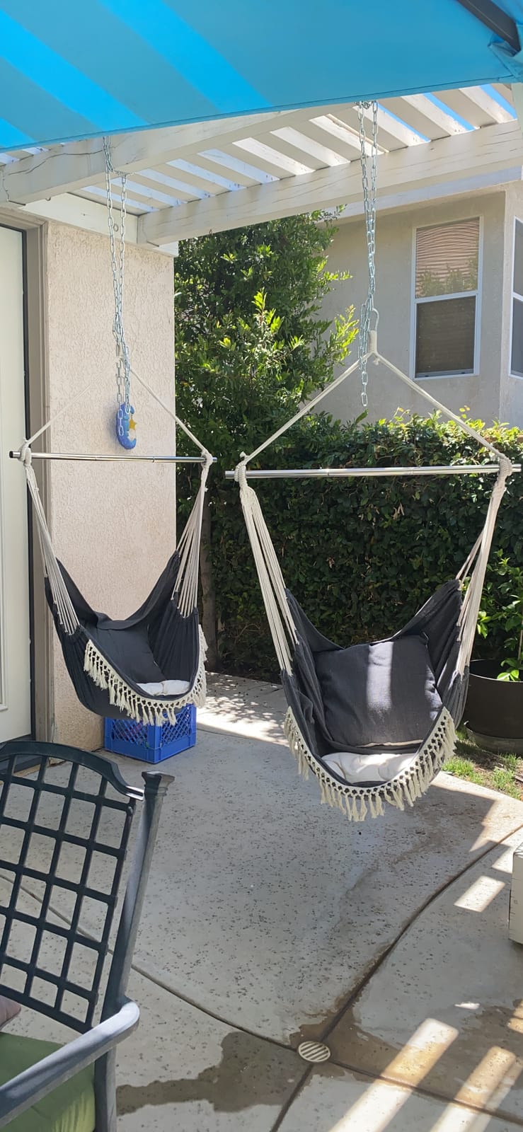 Chihee Hammock Chair Max 500 Lbs 2 Cushions Spreader Bar Strap Carabiner customer photo 2