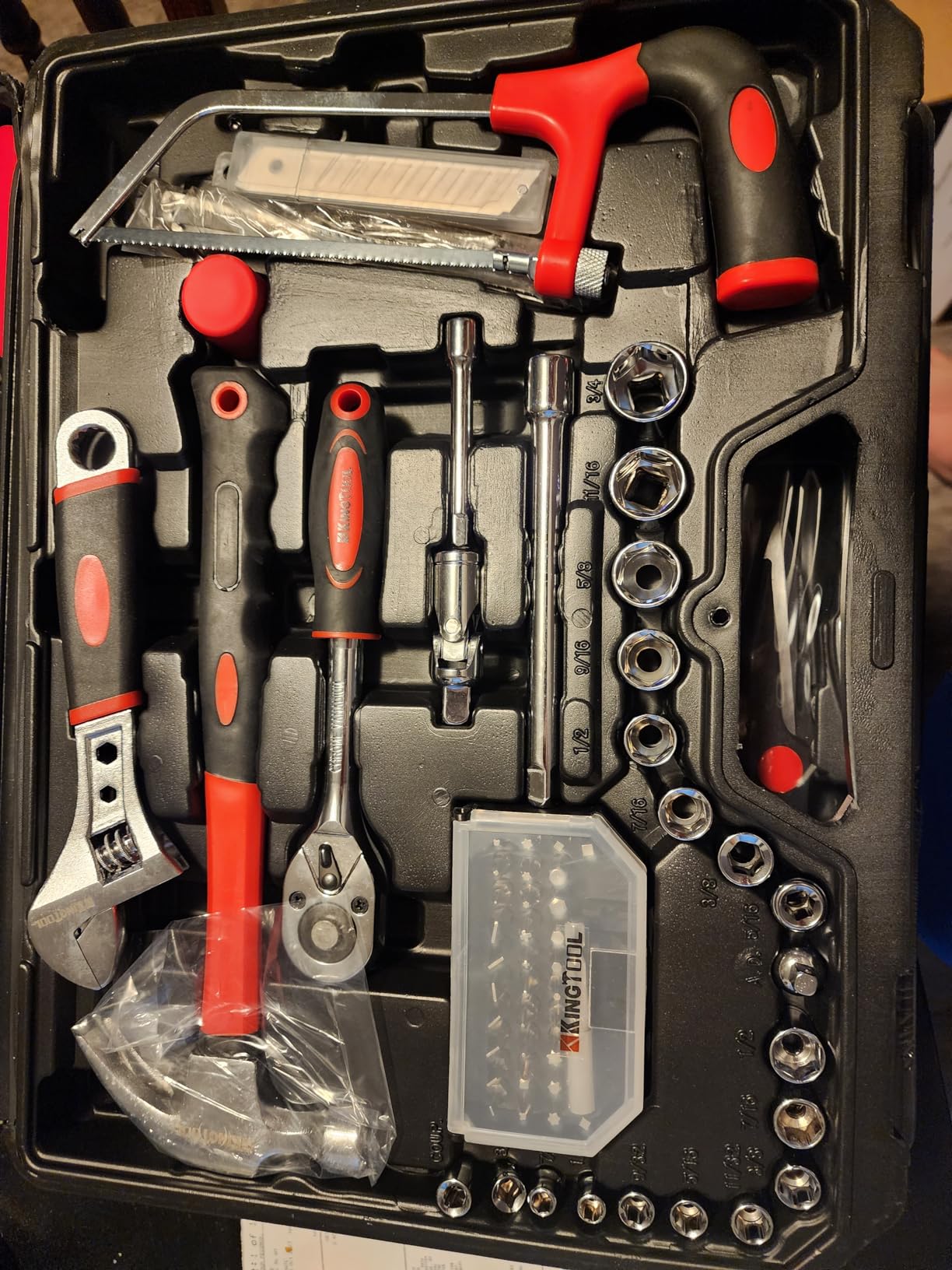 KingTool 325 Piece Home Repair Tool Kit, General Home/Auto Repair Tool Set, Toolbox Storage Case with Drawer, General Household Tool Kit - Perfect for Homeowner, Diyer, Handyman customer photo 1