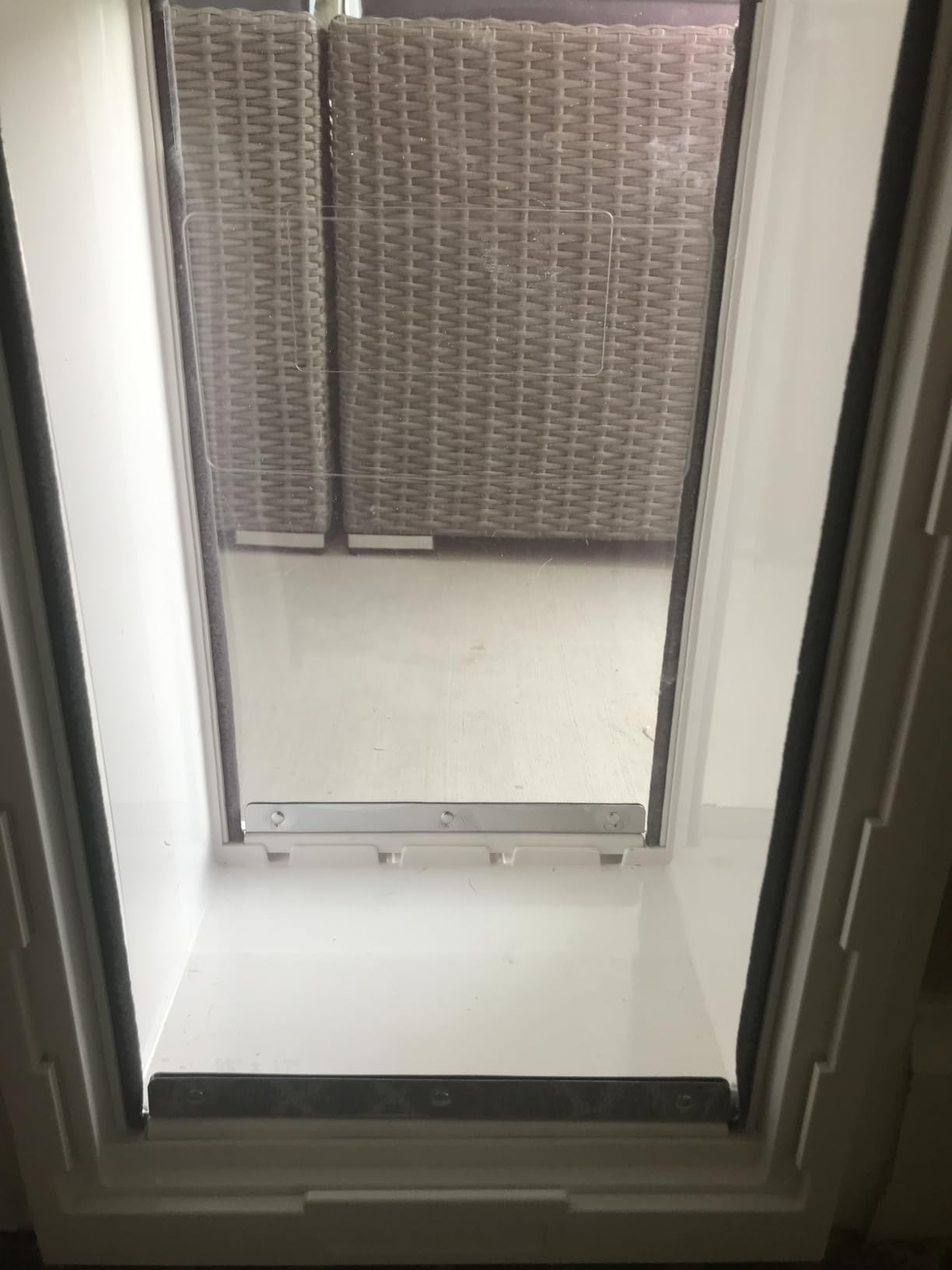 Ideal Pet Products Wall Entry Pet Door Double Flap for Walls customer photo 2
