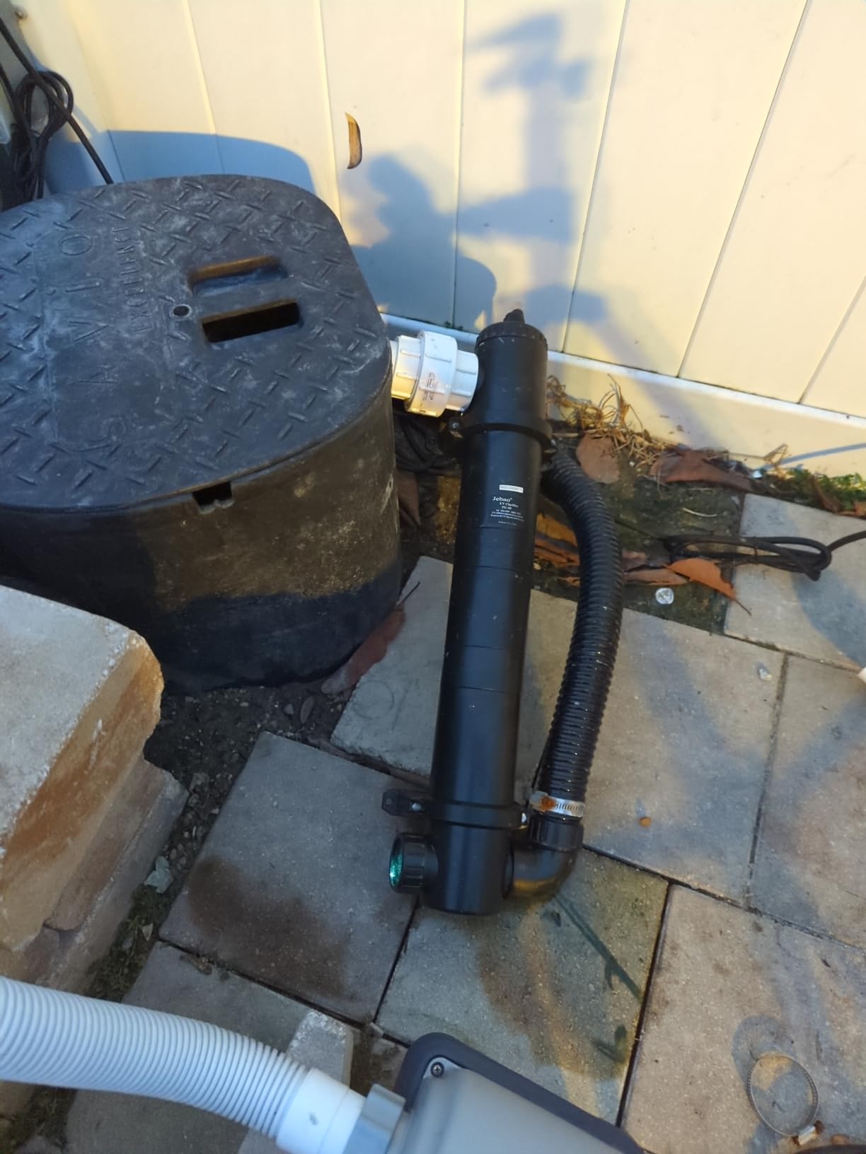Jebao PU-55 Pond and Aquarium Clarifier, 55-watt, Black customer photo 1