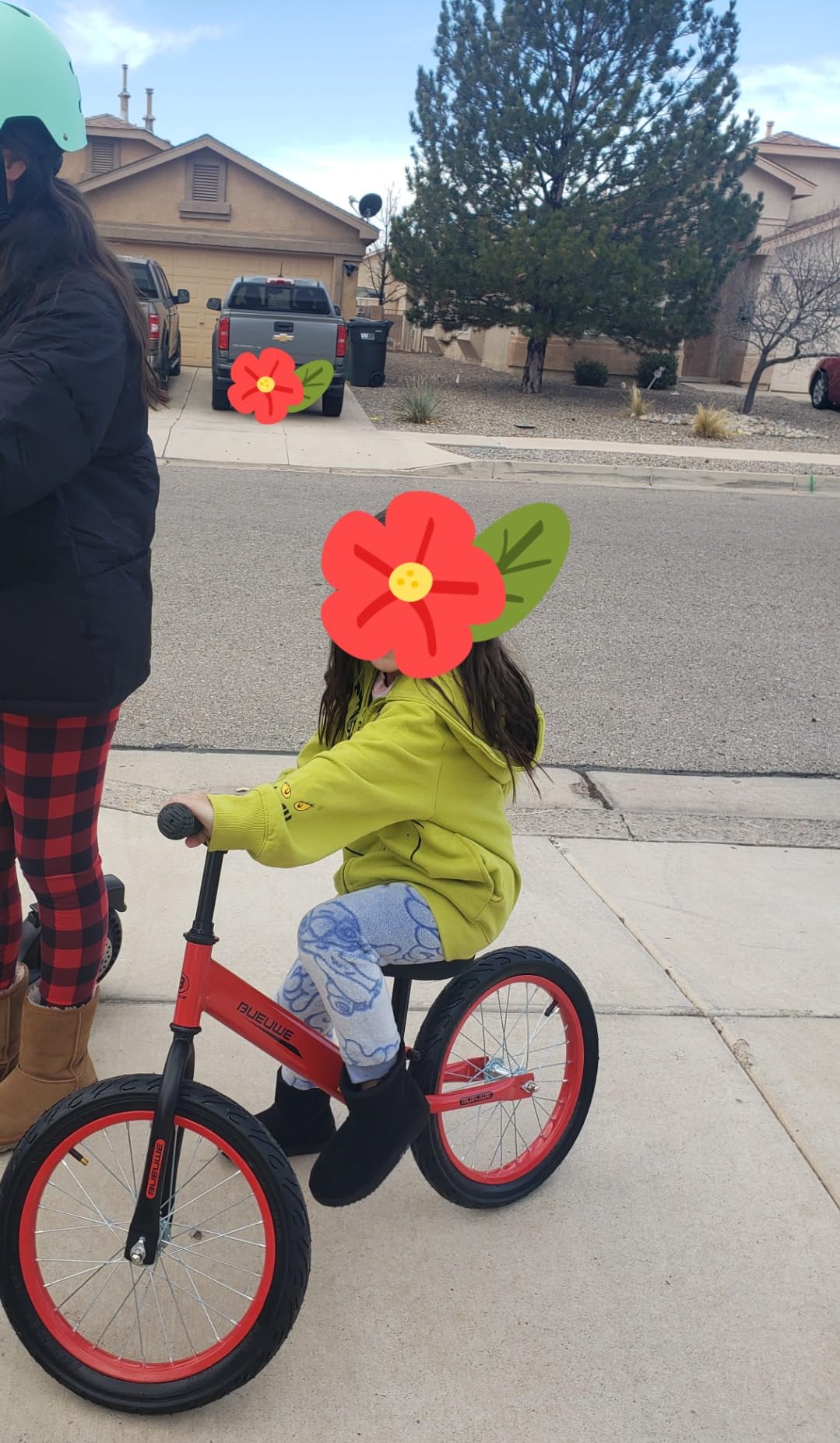 16 Inch Kids Balance Bike for 4-8 Years Old, Adjustable Seat customer photo 1