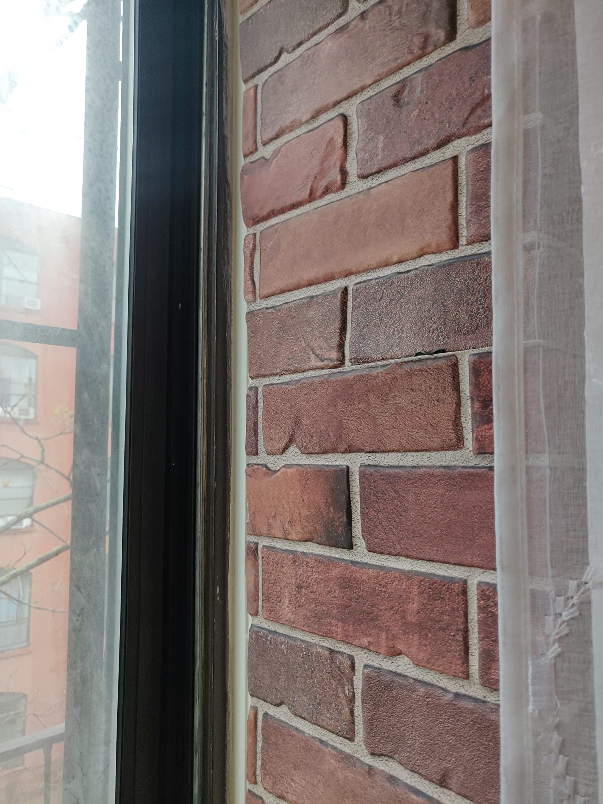 3D Faux Red Brick Wall Panels, Realistic Finish, Pack of 10, 29.2 Sq Ft | Lightweight PVC, 17.5