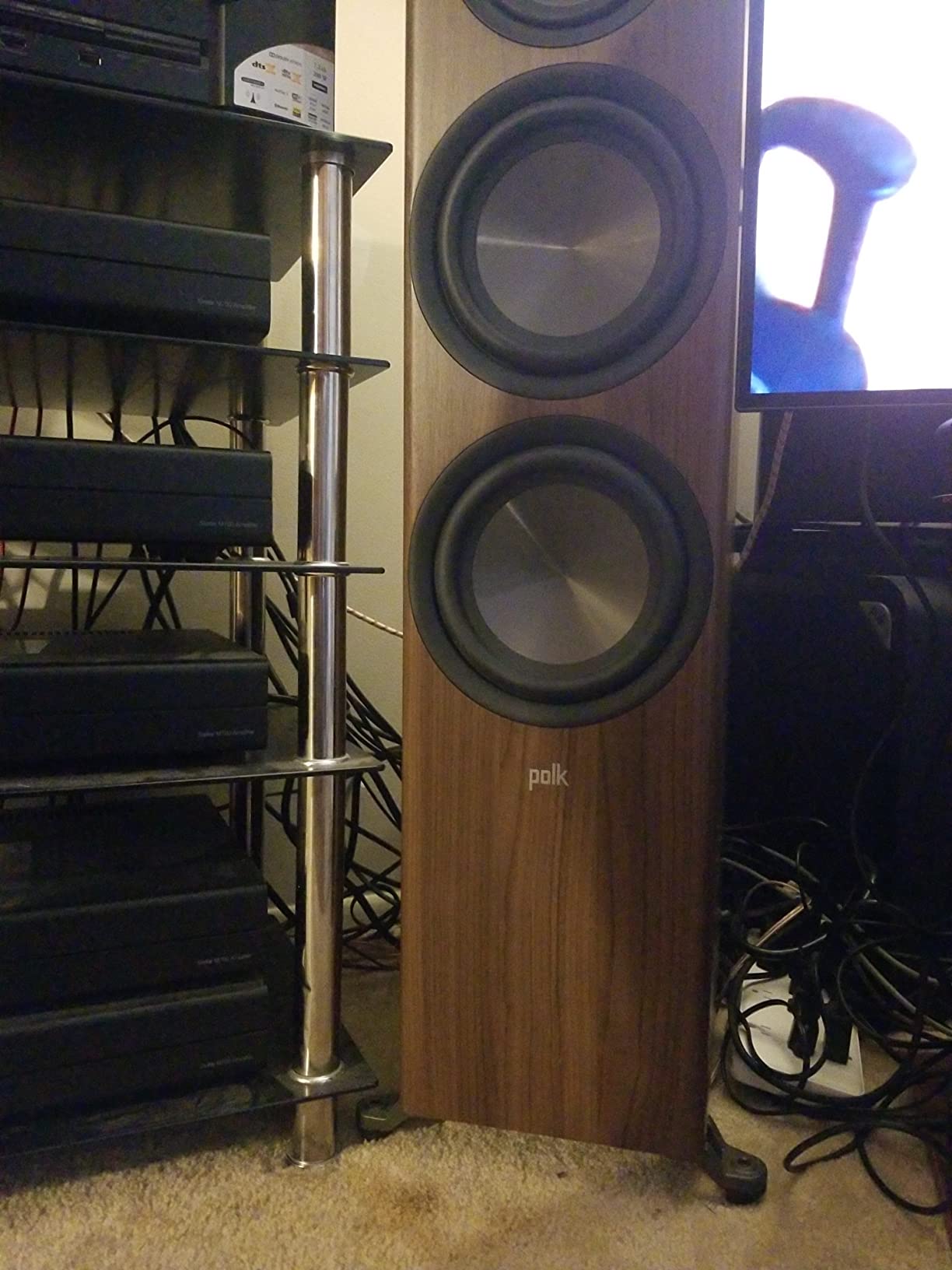 Reserve Series R700 Tower Speaker for Home Theater, Black | 1