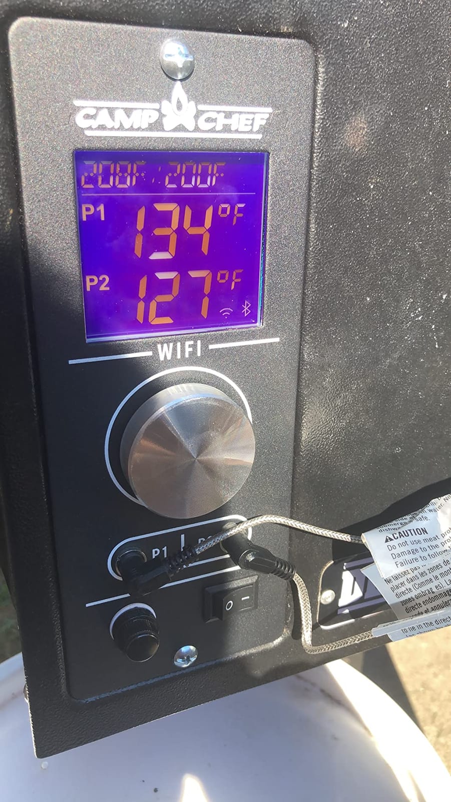 Gen 2 WiFi Pellet Grill Controller, 2 Meat Probes | Model PG24-82WFR, Retrofits existing Camp Chef pellet grills, WiFi and PID-enabled temperature control customer photo 1