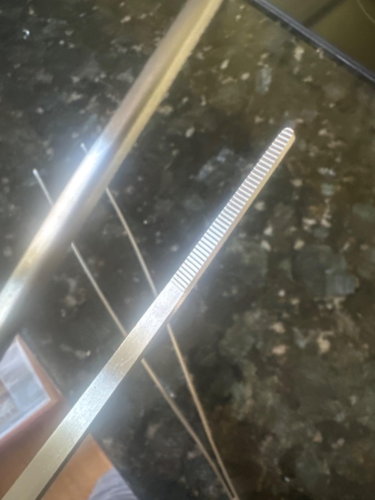 JETKONG 2 Pcs 12-Inch Kitchen Tweezers Fine Tweezer Tongs, Extra-Long Stainless Steel Cooking Tweezers (Silver) customer photo 2