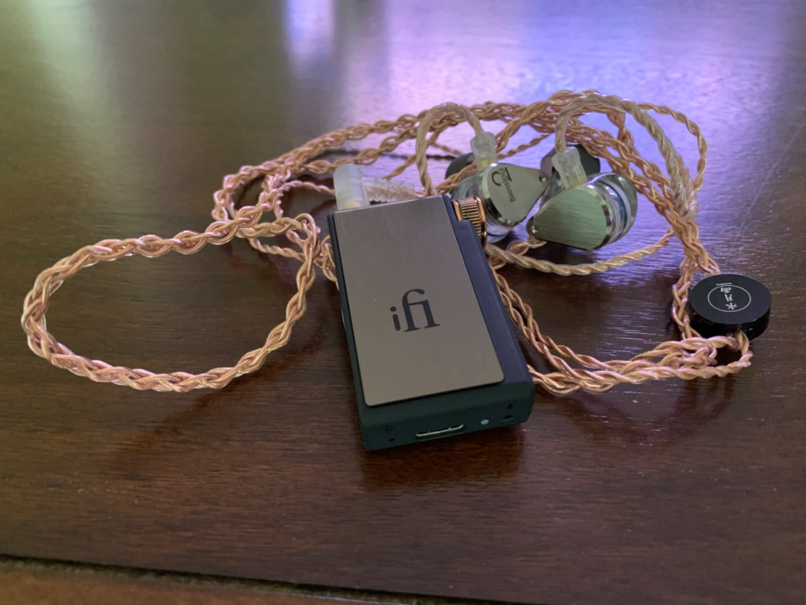 iFi GO blu – Portable Bluetooth 5.1 DAC/Headphone Amplifier customer photo 1