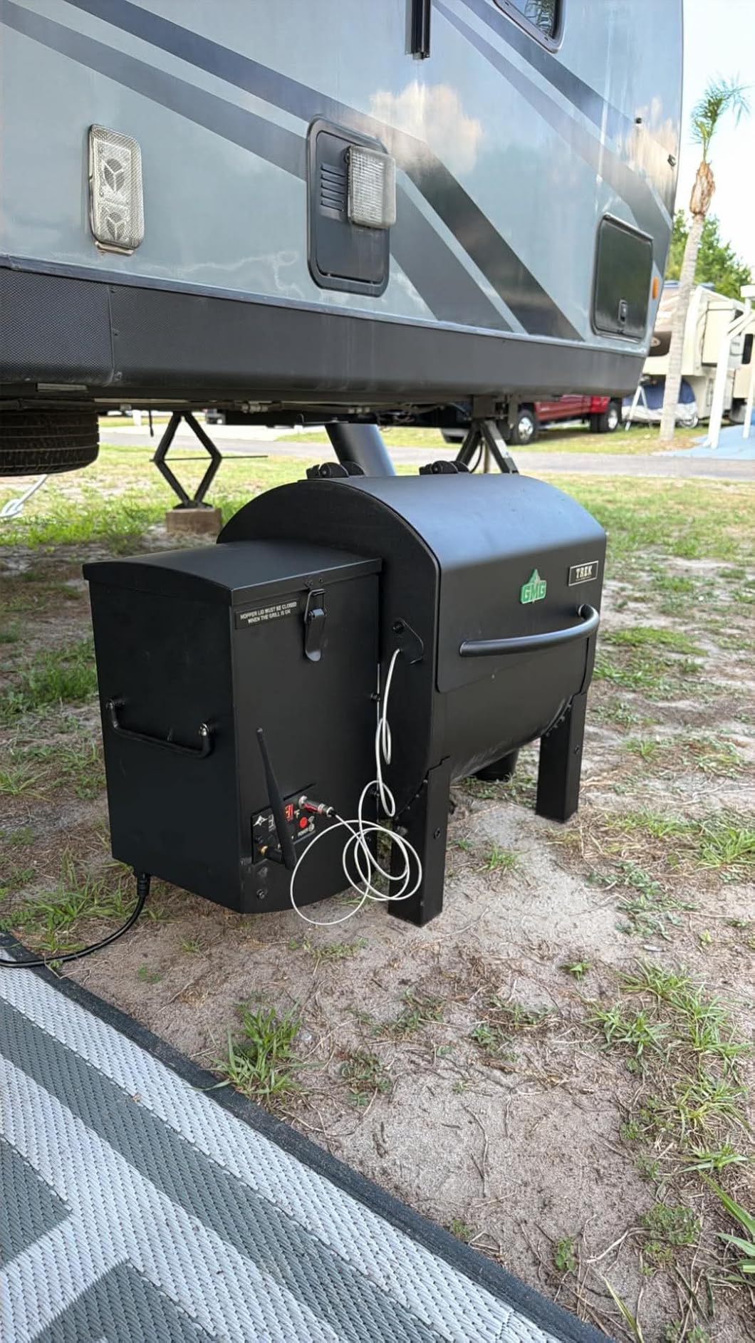 Green Mountain Grills Trek Prime 2.0 Portable WiFi Pellet Grill w/Cover customer photo 1