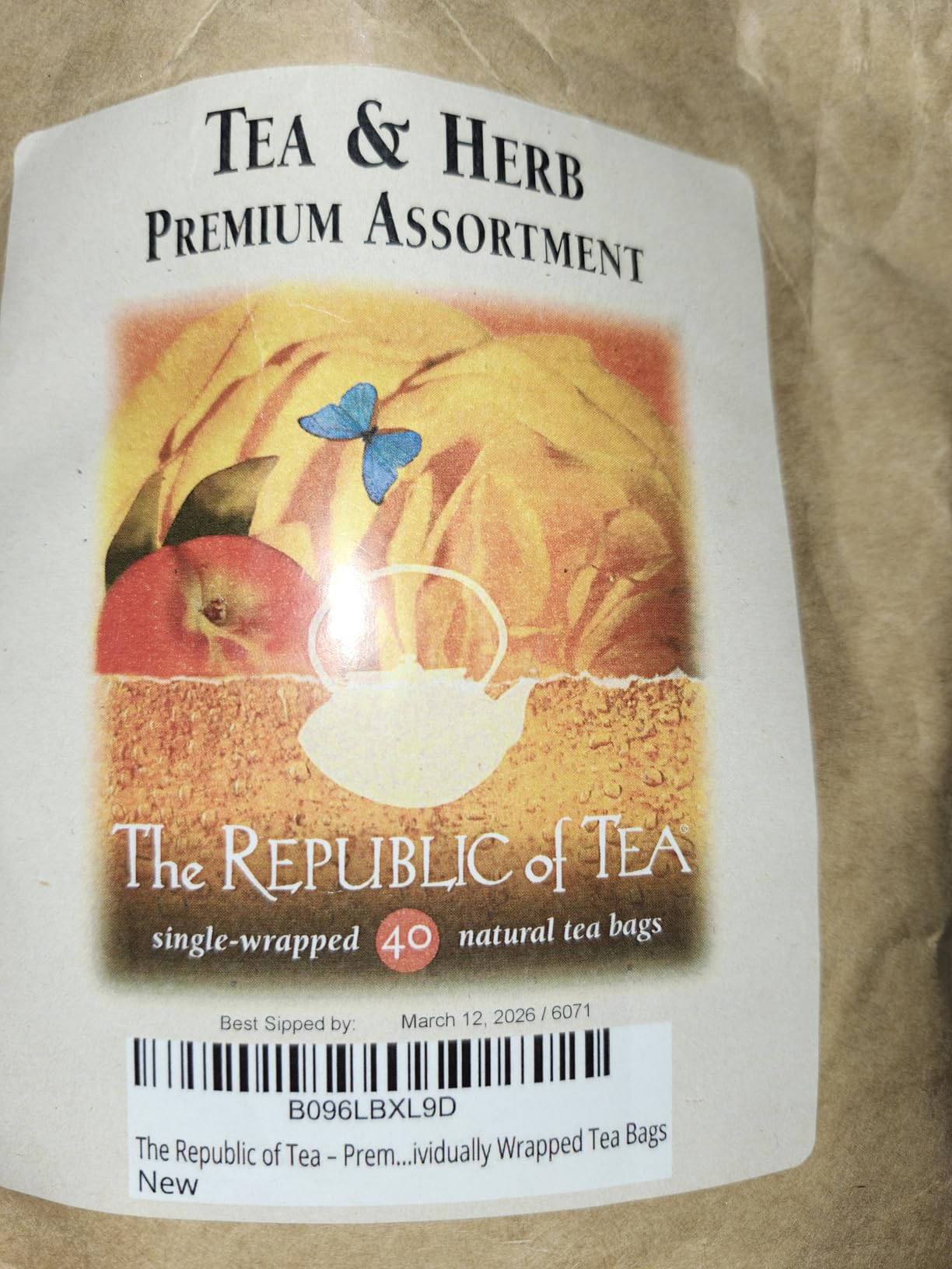 The Republic of Tea Premium Assortment of Teas & Herbs, 40 Count customer photo 1