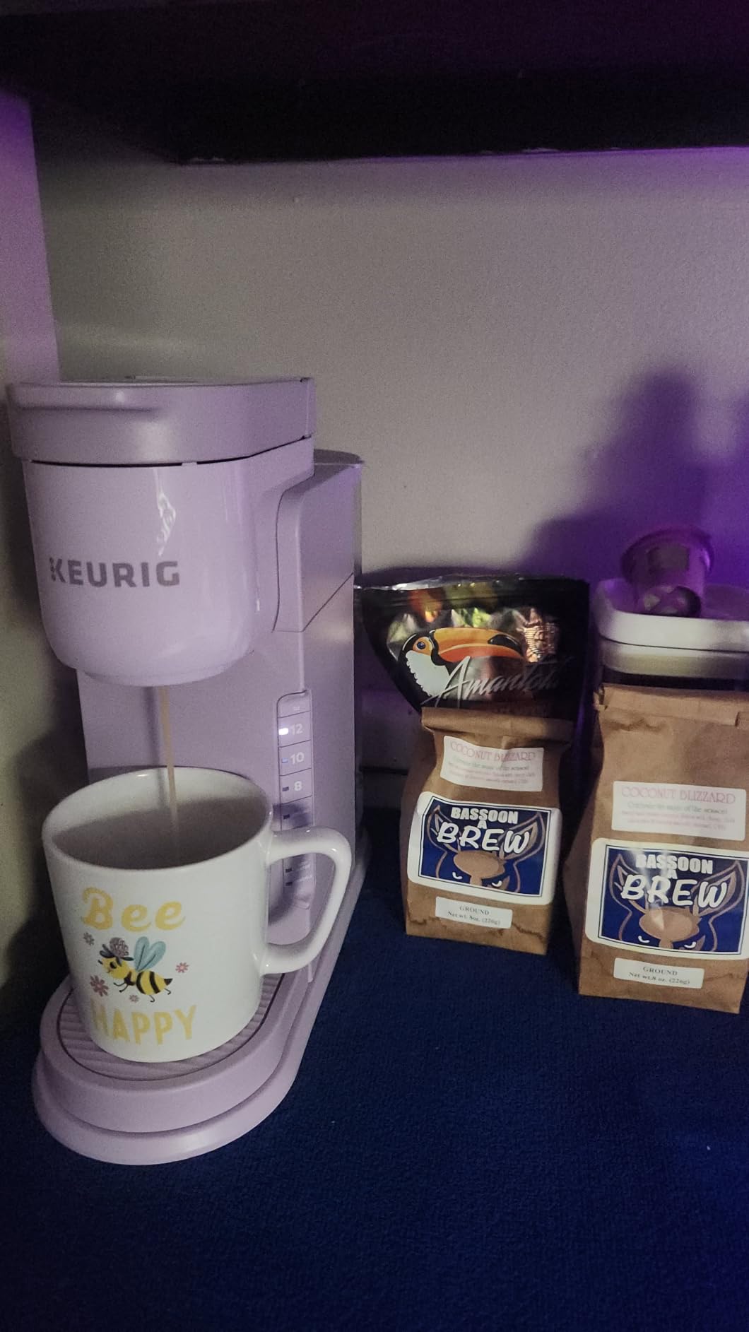 Keurig K-Express Single Serve K-Cup Pod Coffee Maker, 3 Brew Sizes, Strong Button Feature, 42oz Removable Reservoir, Black customer photo 2