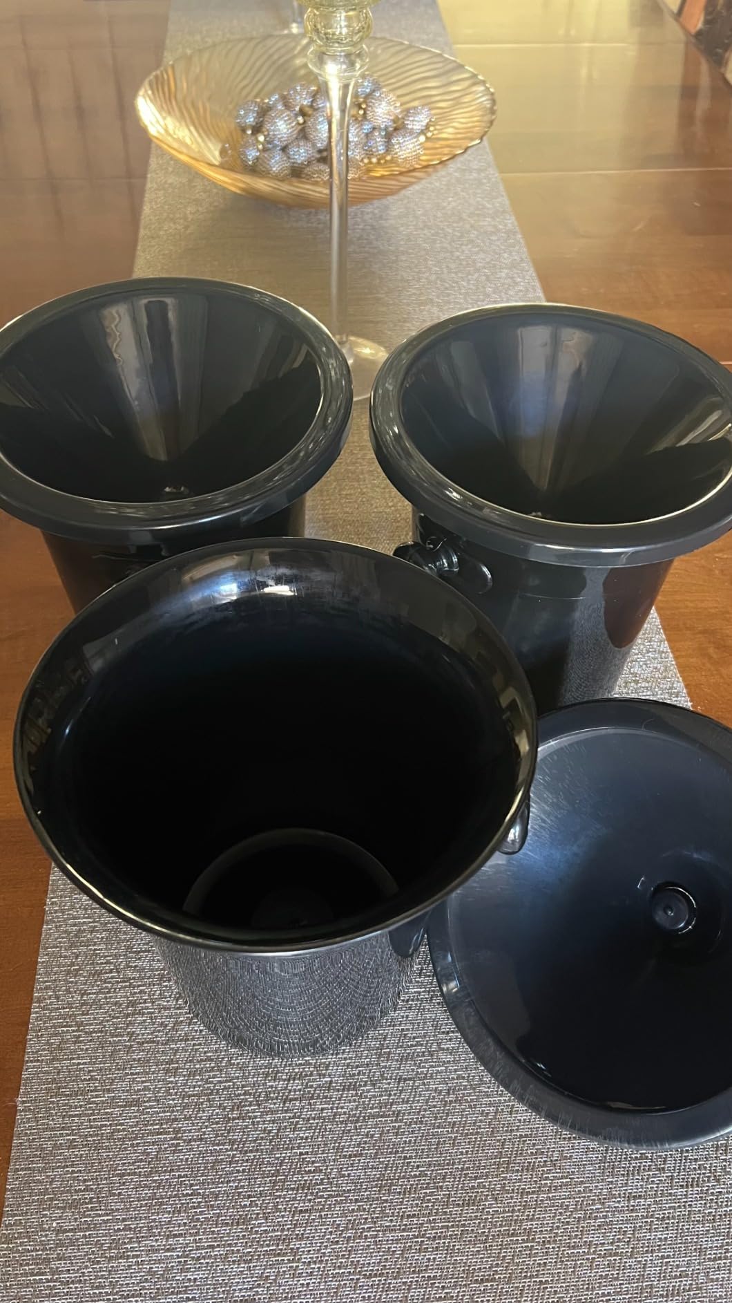 Hemoton 3Pcs Wine Tasting Spittoon Wine Bucket with Removable Funnel Lid customer photo 1