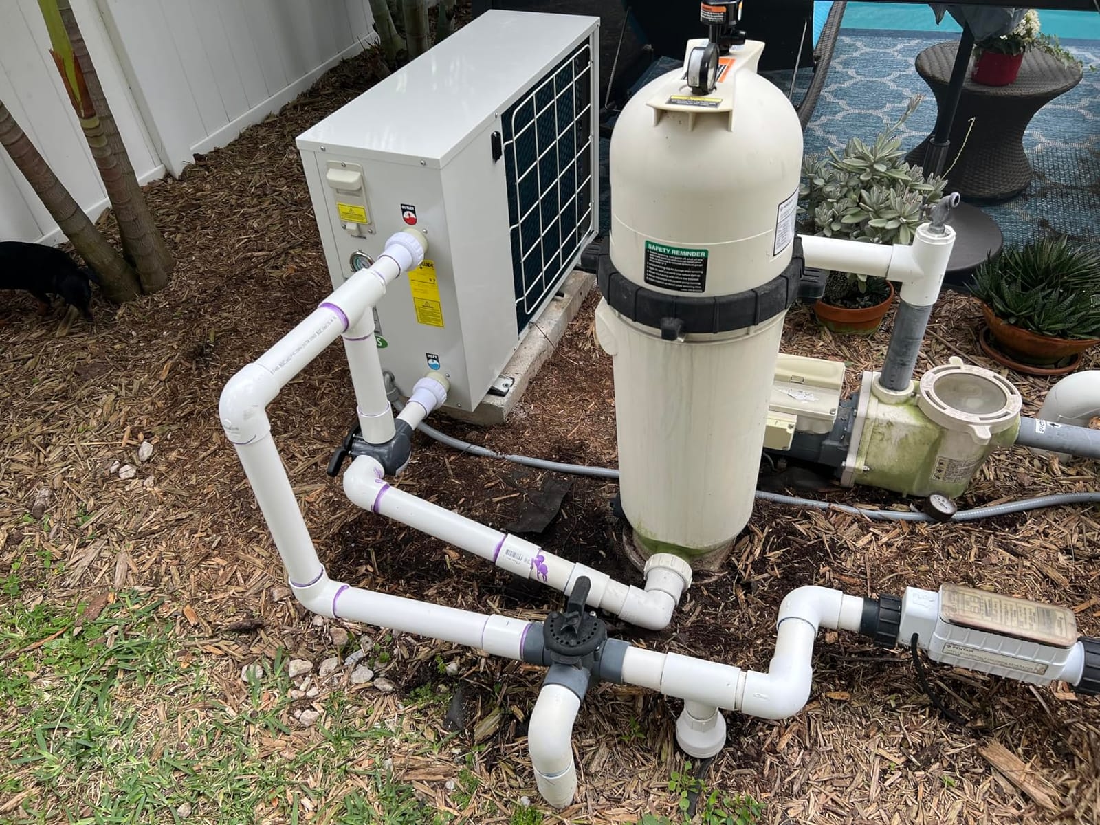 FibroPool FH270 70,000 BTU Pool Heat Pump - COP 5.77, 240V, 15,000 Gal customer photo 2