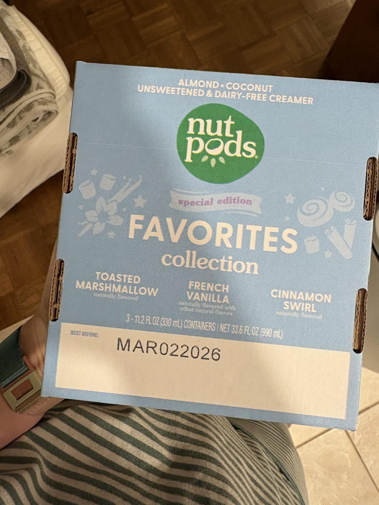 nutpods Favorites Collection Unsweetened Non Dairy Coffee Creamer, 3-Pack customer photo 1