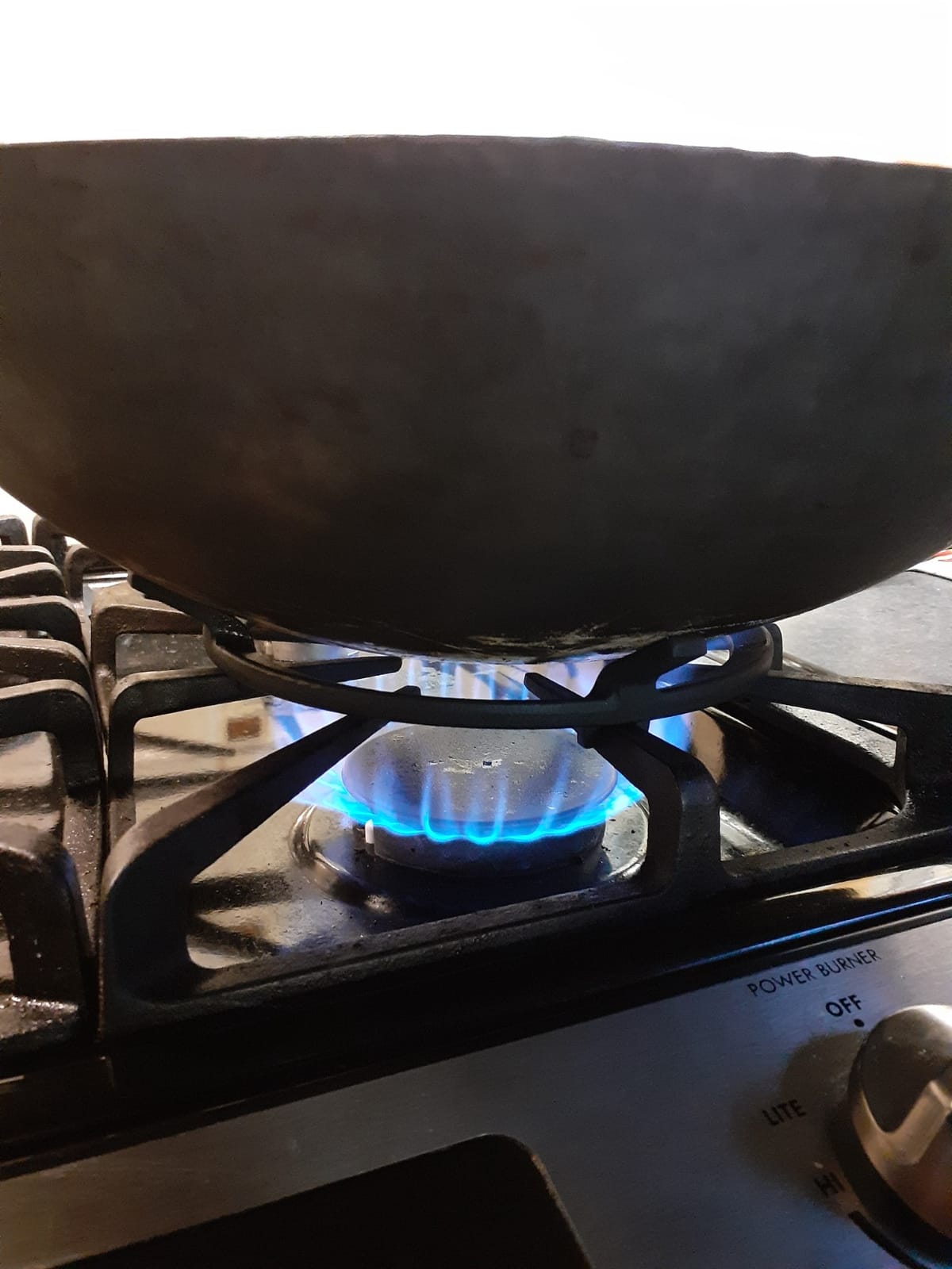 Charbrofire Wok Ring, Wok Support Ring Gas Stove Parts Compatible with GE Stove Cast Iron Burner Grate Stand W10216179 Whirlpool Kitchenaid Samsung Bosch Jenn Air Kitchen 7 Inch Stove Accessories customer photo 1