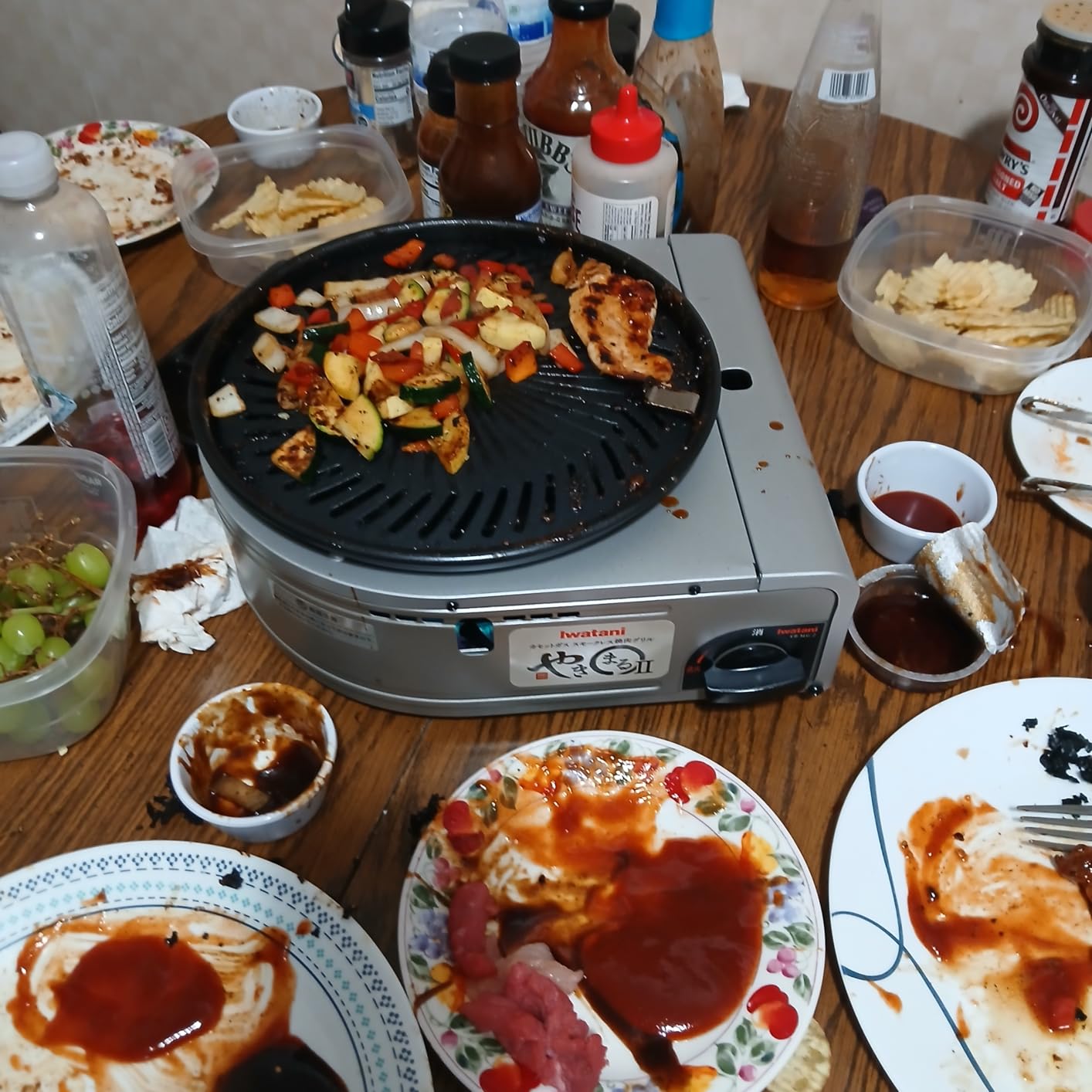 Iwatani Cassette Gas BBQ Grill YAKIMARU II, CB-SLG-2 customer photo 1