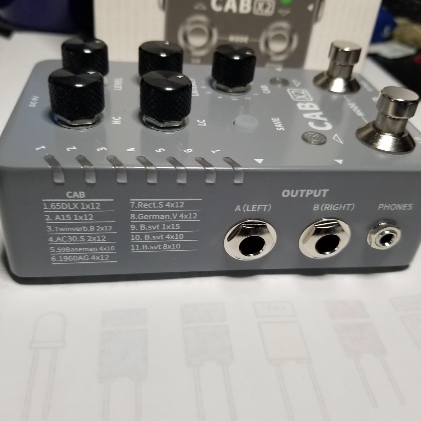 MOOER D7 X2 Delay Pedal, Dual Footswitch Stereo Delay Guitar Pedal customer photo 2