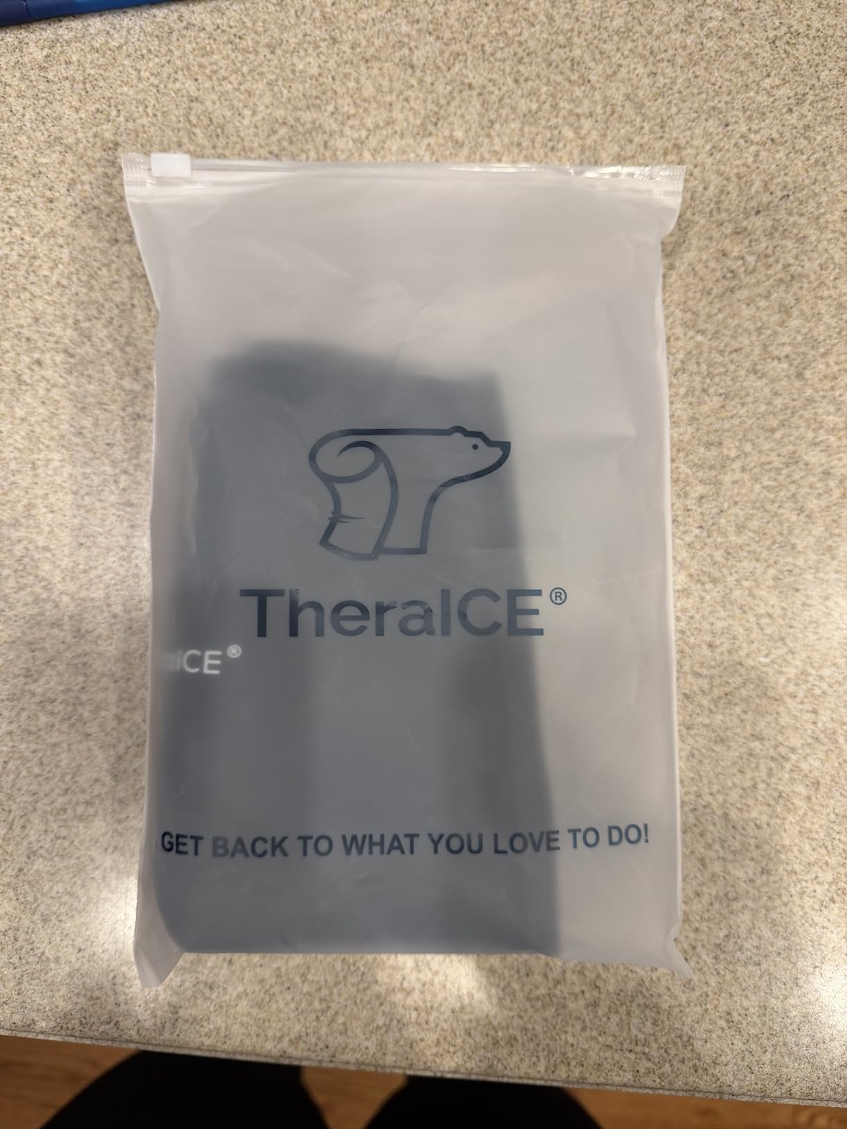 TheraICE Headache Relief Cap for Women, Headache Hat Migraine Ice Pack Mask customer photo 1