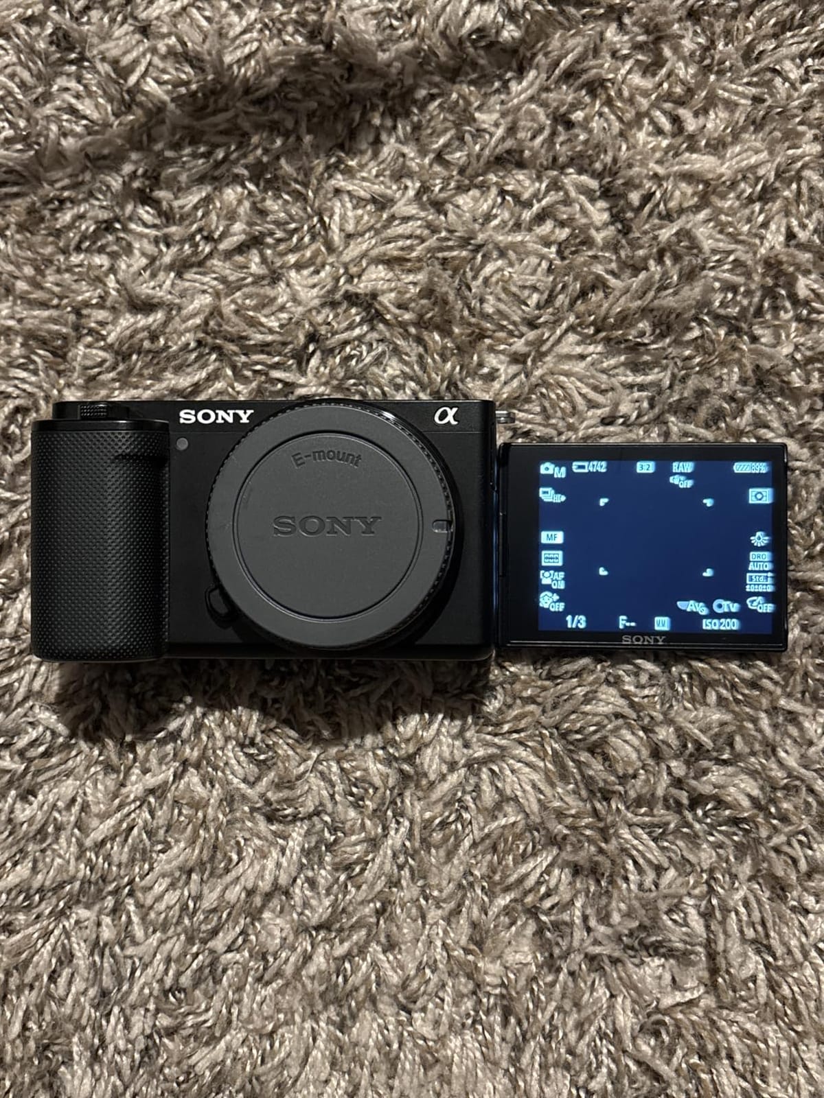 Sony ZV-E10 APS-C Mirrorless Camera Body Black customer photo 1