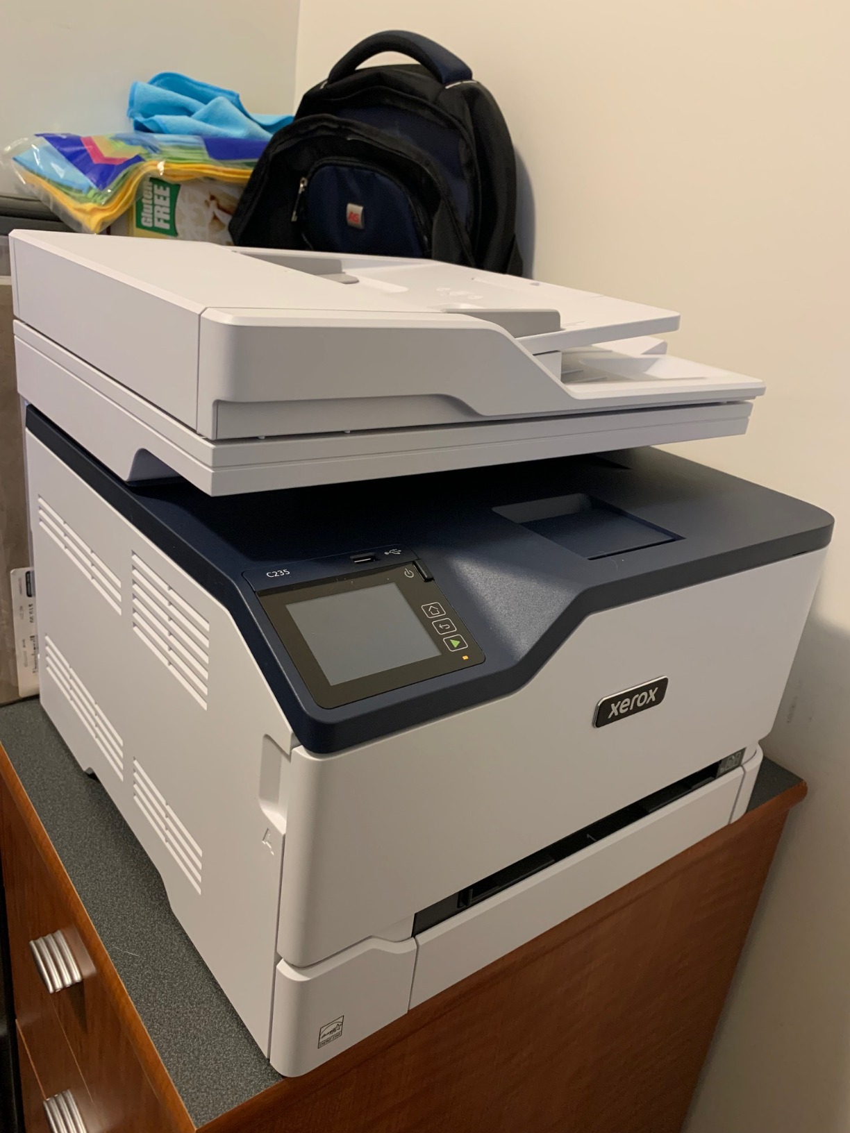 Xerox C235dni Wireless Color Laser All-in-One Printer | Color Print, Scan, Copy & Fax, 24 ppm performance, reliable wireless connectivity, ideal for hybrid & small businesses customer photo 2