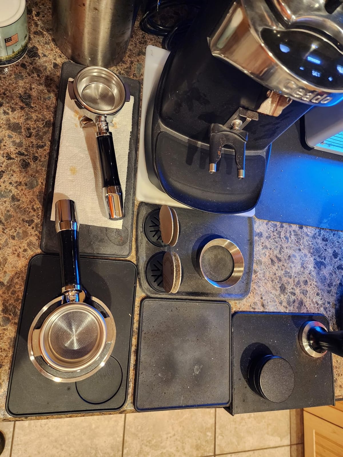 Normcore 58.5mm Puck Screen - Lower Shower Screen - Metal Coffee Reusable Filter for Espresso Portafilter Filter Basket 58mm - 1.7mm Thickness 150μm - 316 Stainless Steel customer photo 2