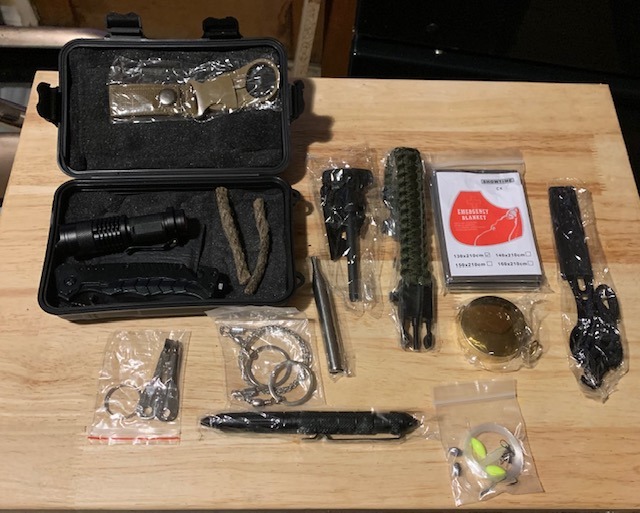 Gifts for Men Dad Christmas Husband Teenage Boy, Survival Kit 28 in 1, Survival Gear Tool Emergency Tactical Equipment Supplies Kits for Families Outdoors Camping Hiking Adventures customer photo 2