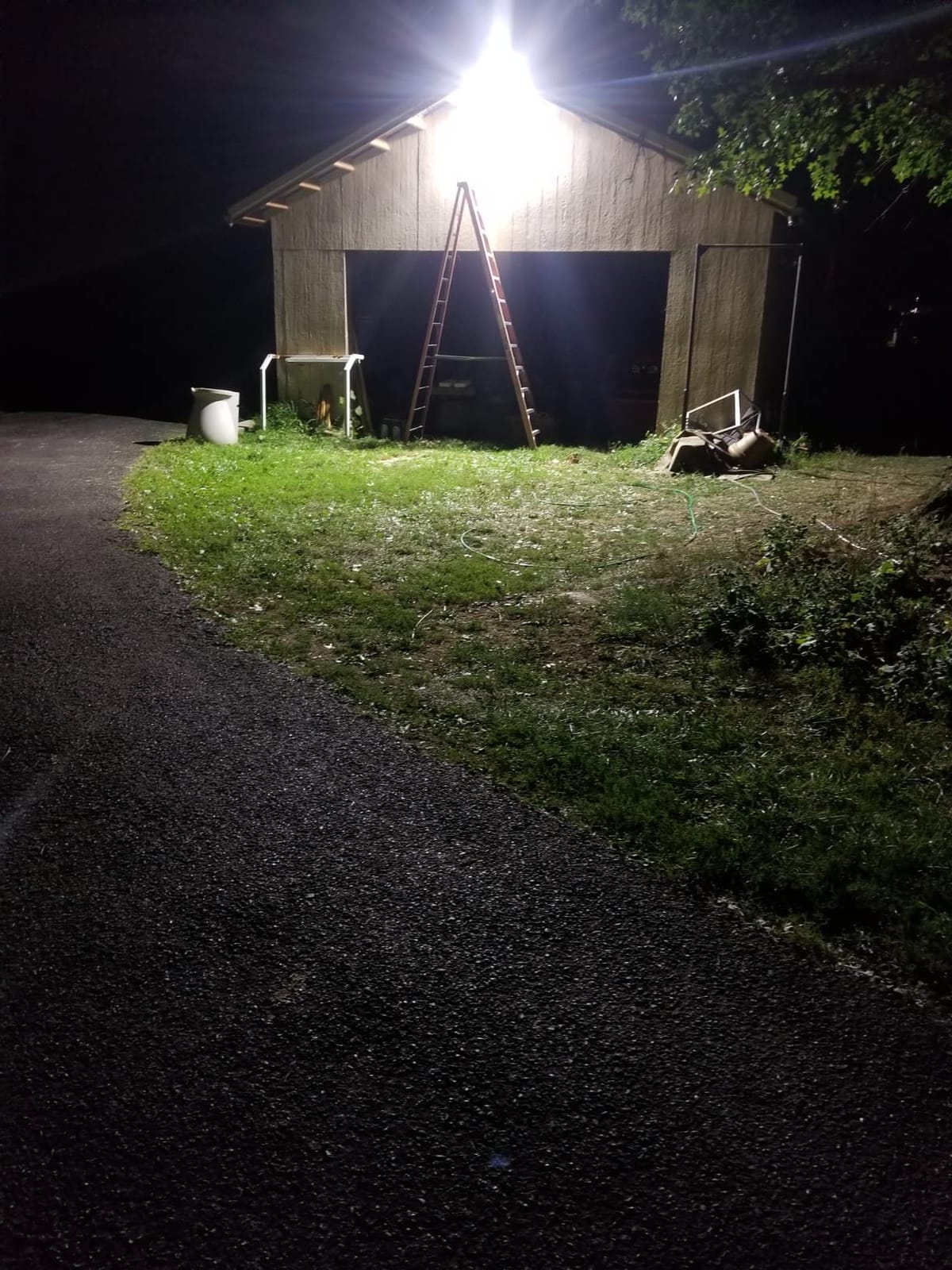 HYPERLITE LED Wall Pack Light 120W with Dusk to Dawn Photocell and Glass Lens LED Security Flood Commercial and Industrial Outdoor LED Wall Lights Out Door for House Warehouses UL Listed customer photo 1
