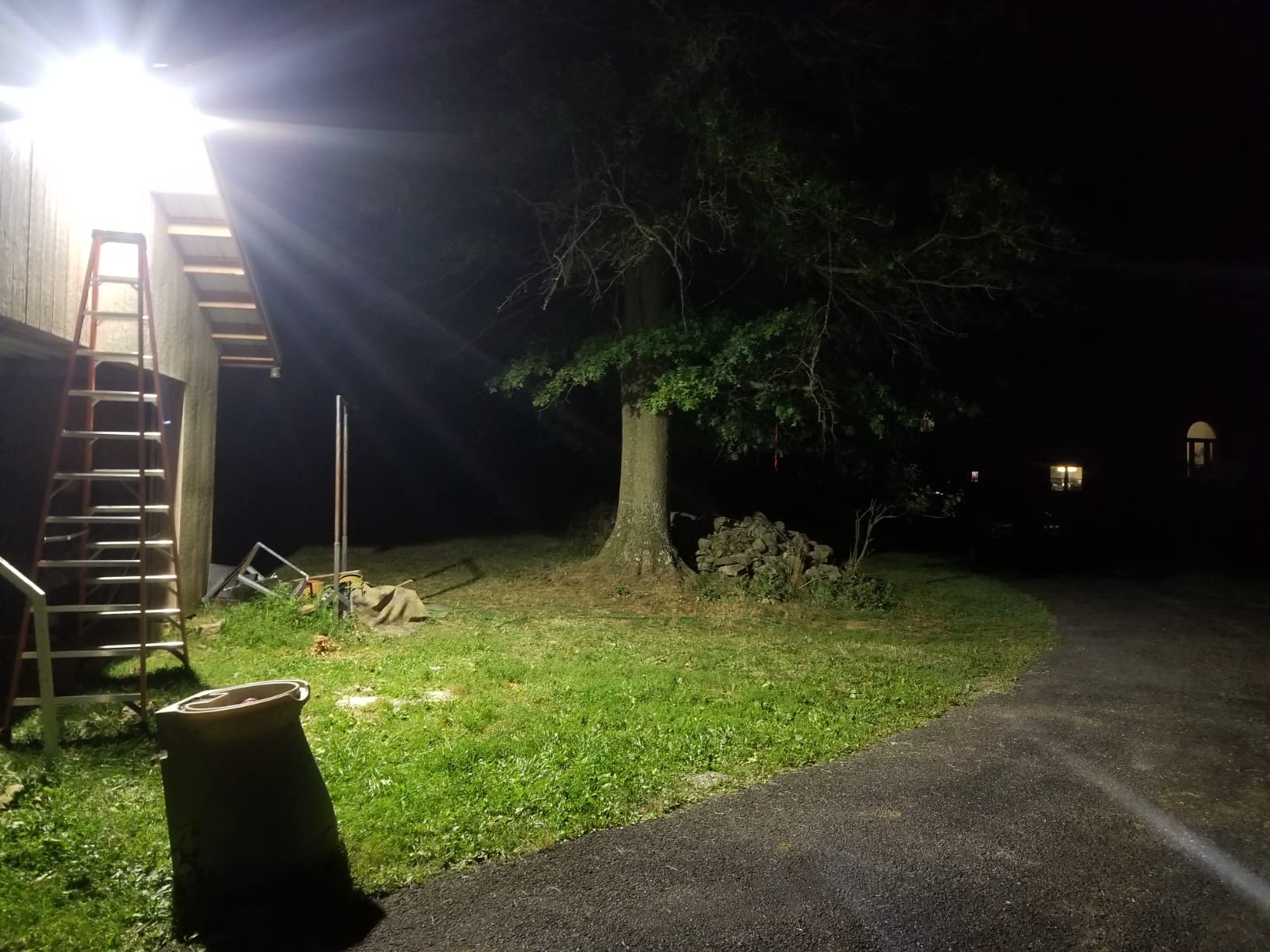 HYPERLITE LED Wall Pack Light 120W with Dusk to Dawn Photocell and Glass Lens LED Security Flood Commercial and Industrial Outdoor LED Wall Lights Out Door for House Warehouses UL Listed customer photo 2