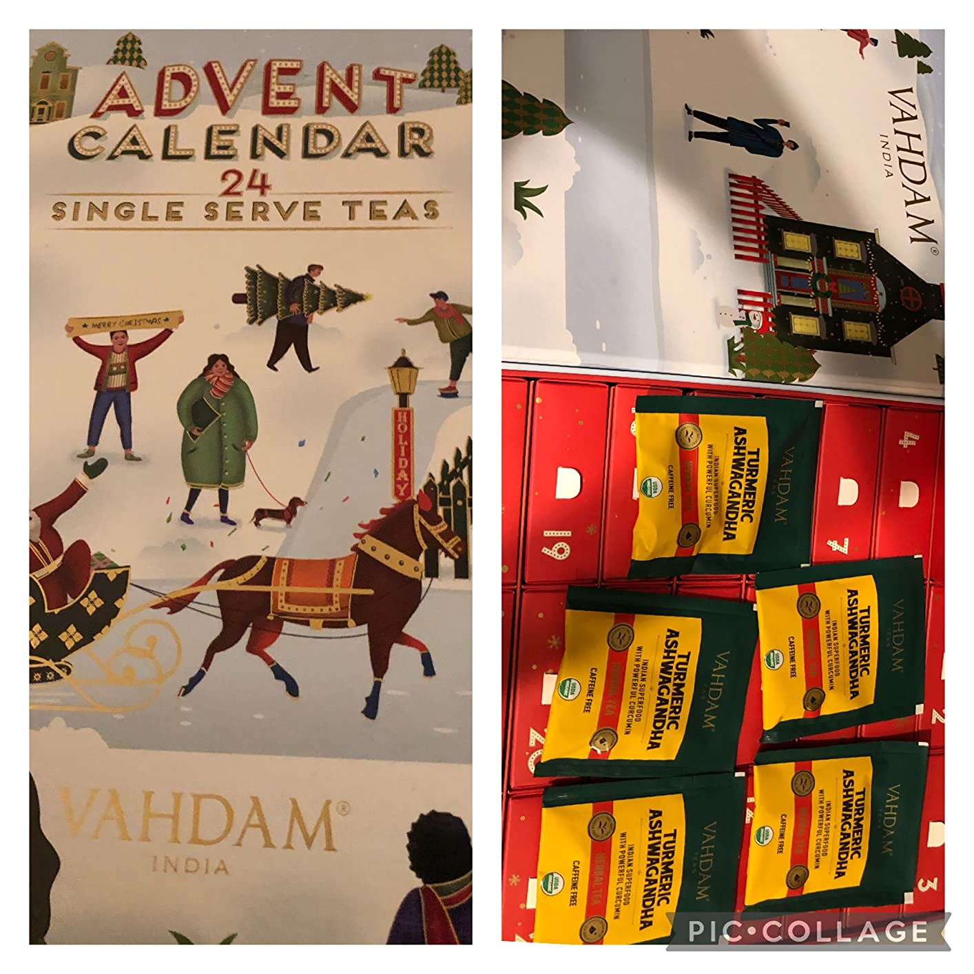VAHDAM, Advent Calendar 2026 Tea Bags (240g/8.47oz) Limited Edition Holiday Gift Box - 24 Flavors, 5 Each | Christmas Advent Calendar 2026 for Adults | Advent Calendar 2026 Adult Women and Men customer photo 1