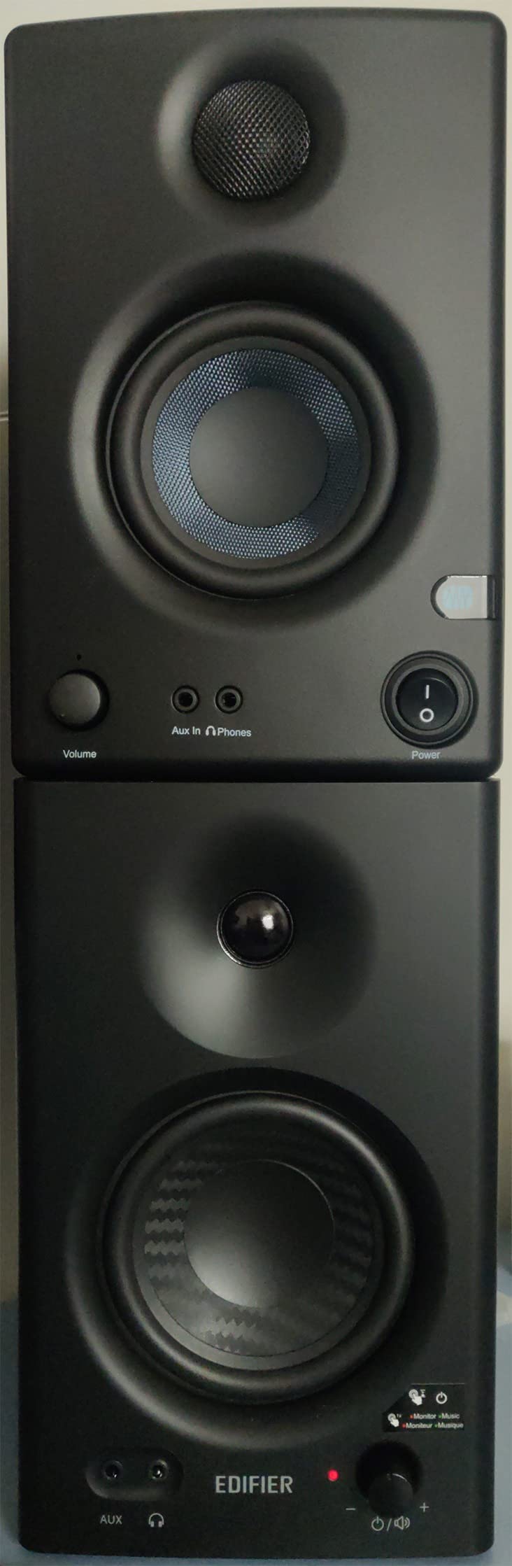 Edifier MR4 Power Studio Monitor Speakers, 4 inch Active Near-Field Speaker customer photo 1