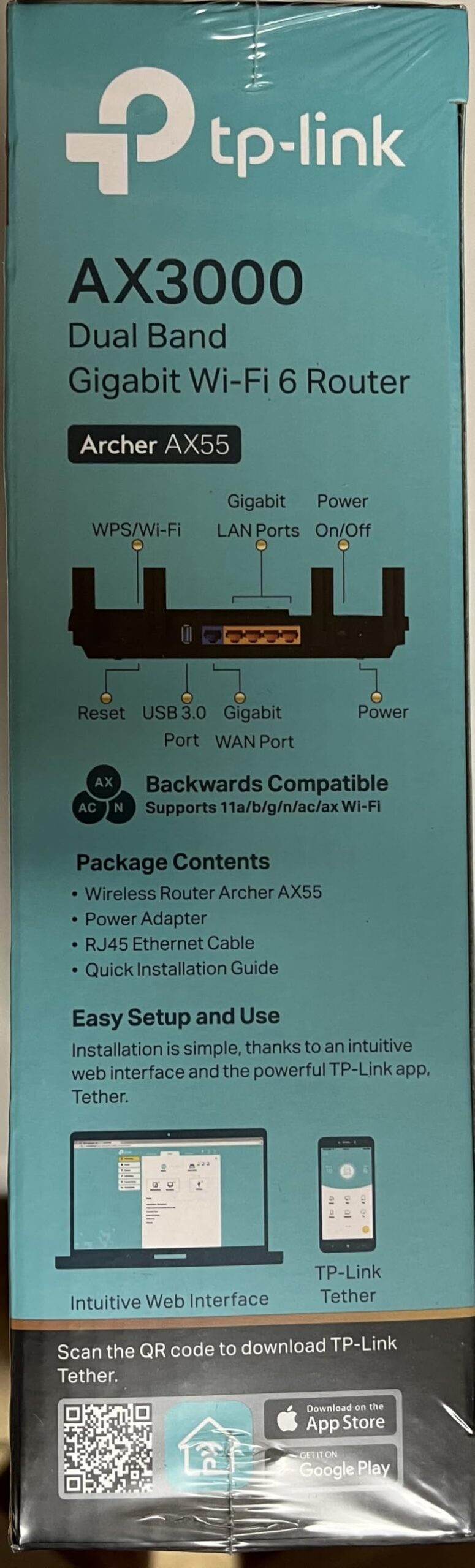 TP-Link Dual-Band AX3000 Wi-Fi 6 Wireless Gigabit Internet Router for Home customer photo 1
