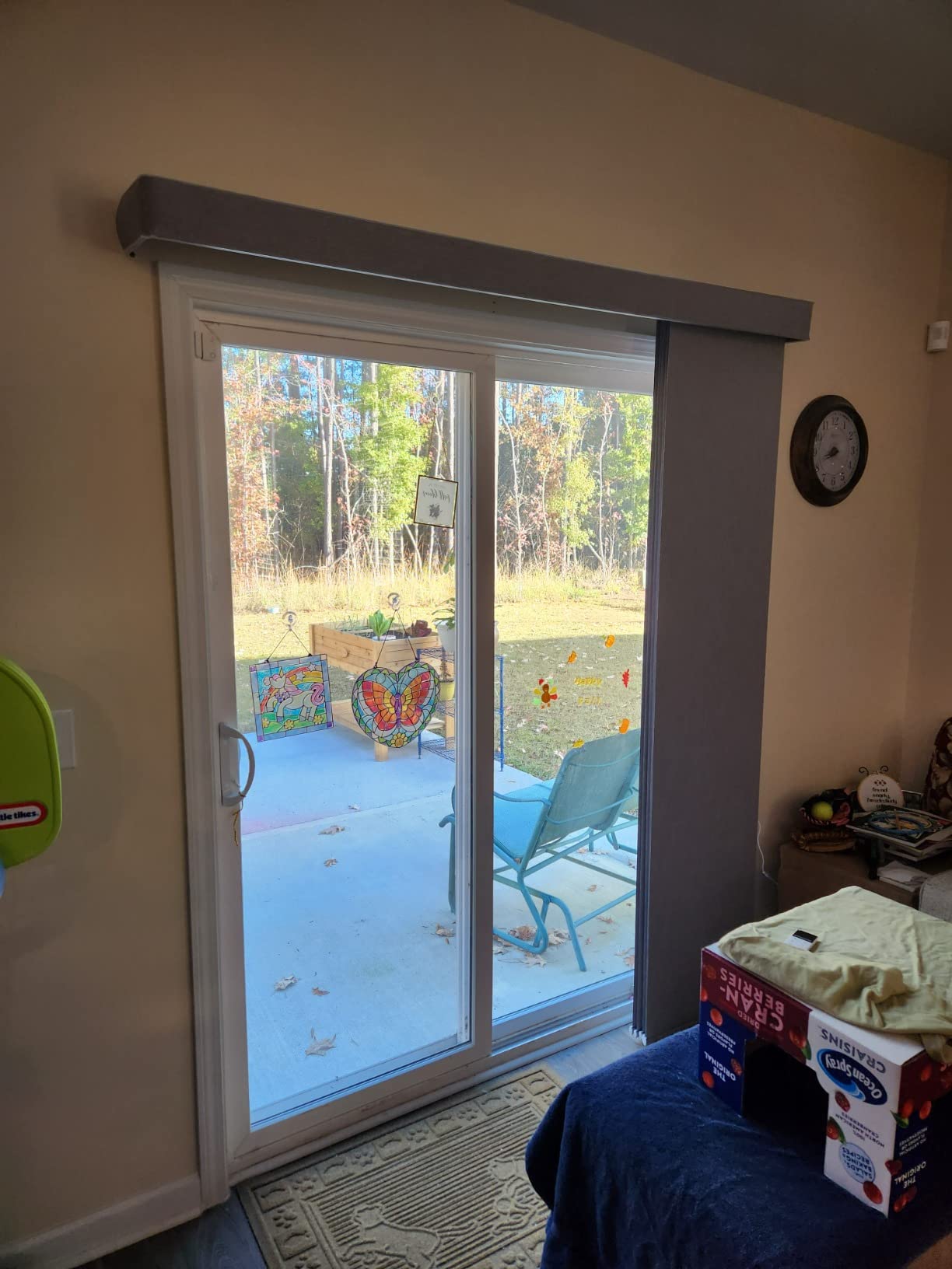 Yoolax Hardwired Smart Sliding Panels, Custom Motorized Panel Track Blinds customer photo 1