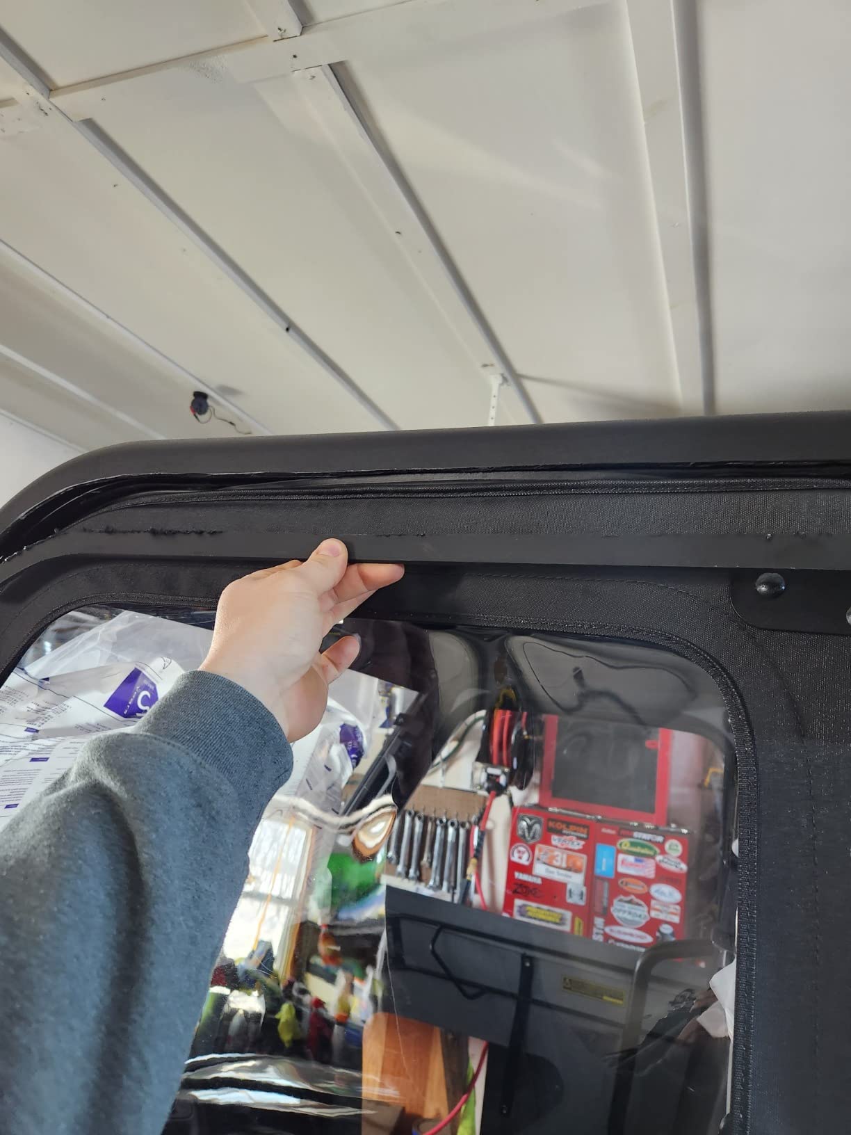 KEMIMOTO UTV Hard Plastic 570 500 Midsize Roof, Replace #2885077 customer photo 1