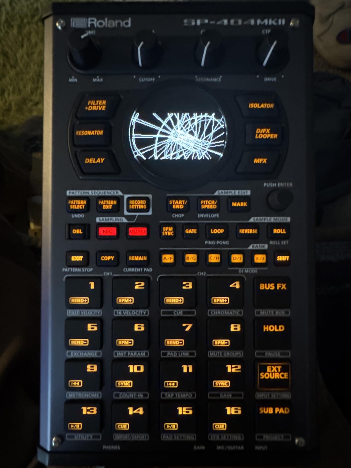 Roland SP-404MKII Creative Sampler and Effector | The Legendary SP-404 Beat Maker with Some Serious Upgrades | Fast workflow | 16GB Internal Storage | 32-Voice Polyphony | 160 Samples Per Project | The Legendary SP-404 Beat Maker with Some Serious Upgrades, Fast workflow, 16GB Internal Storage, 32-Voice Polyphony customer photo 1
