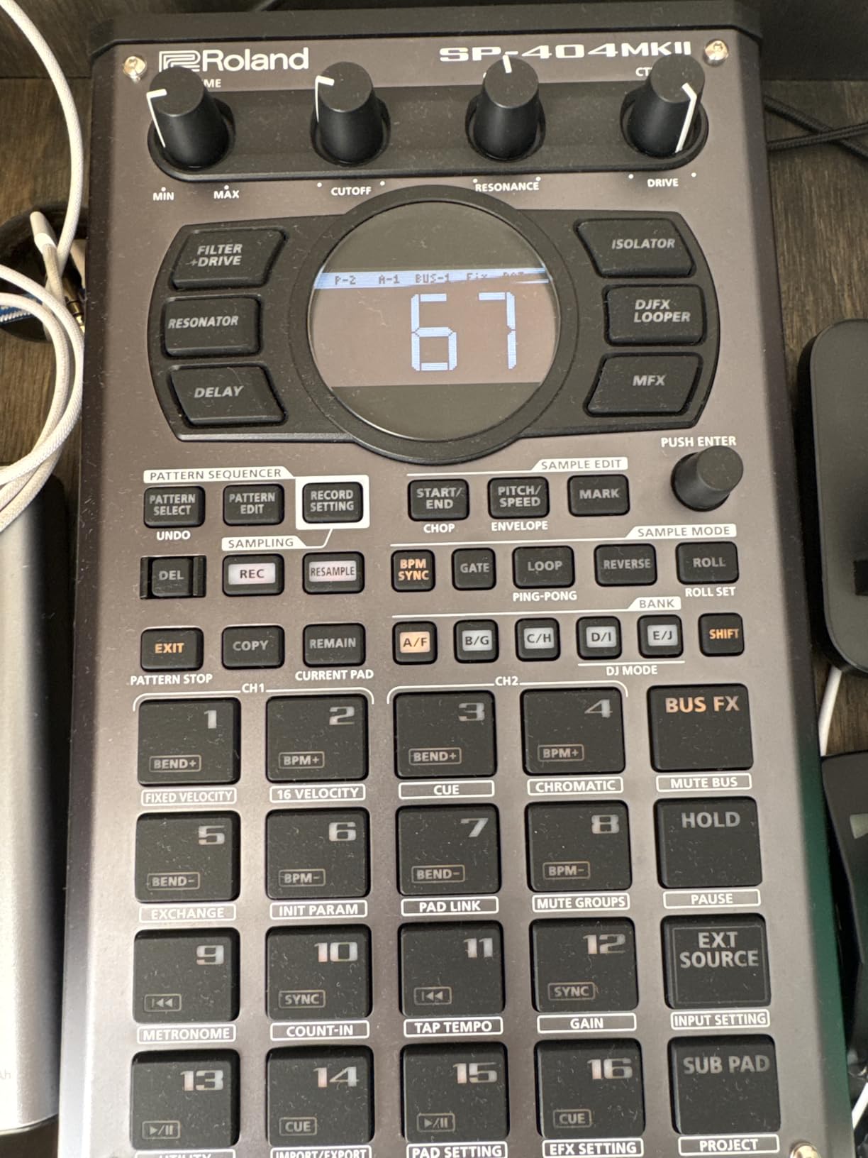 Roland SP-404MKII Creative Sampler and Effector | The Legendary SP-404 Beat Maker with Some Serious Upgrades | Fast workflow | 16GB Internal Storage | 32-Voice Polyphony | 160 Samples Per Project | The Legendary SP-404 Beat Maker with Some Serious Upgrades, Fast workflow, 16GB Internal Storage, 32-Voice Polyphony customer photo 2
