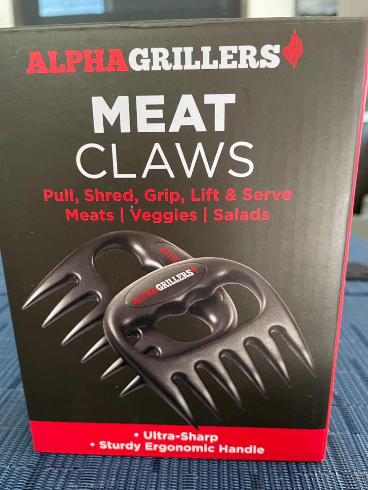 Alpha Grillers Meat Shredder Claws BBQ Pulled Pork Bear Claws for Shredding customer photo 2