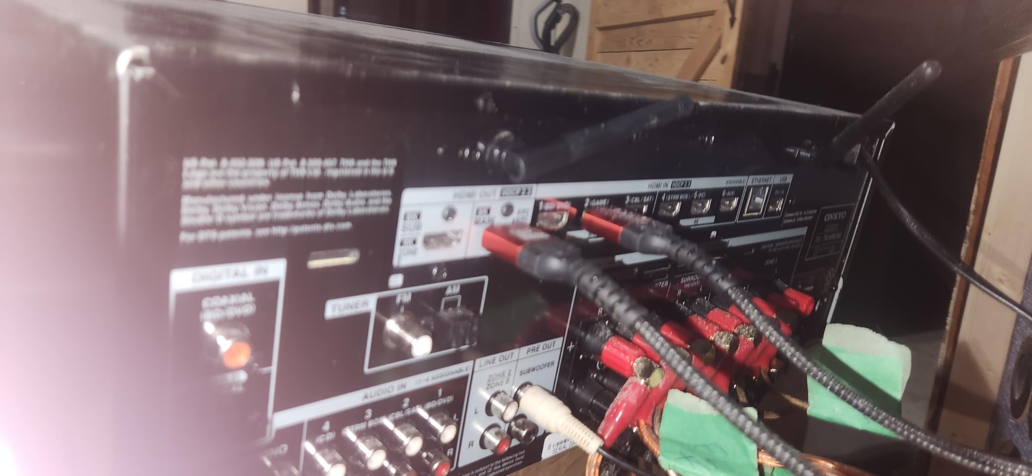 Onkyo TX-NR6100 7.2 Channel THX Certified Network AV Receiver - Black customer photo 1