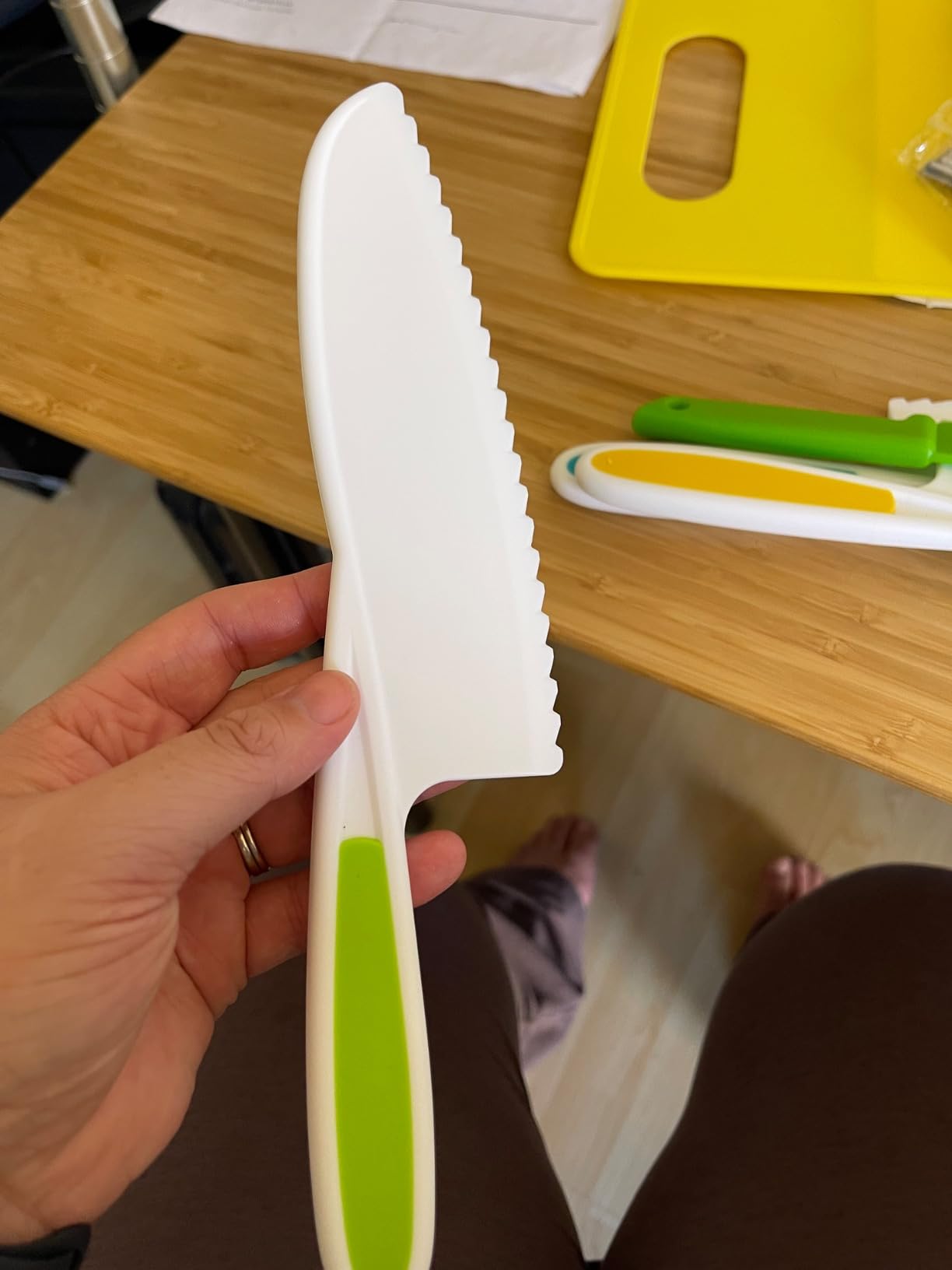 RISICULIS Kids Kitchen Knife, Montessori Kitchen Knife Set for Toddlers customer photo 1