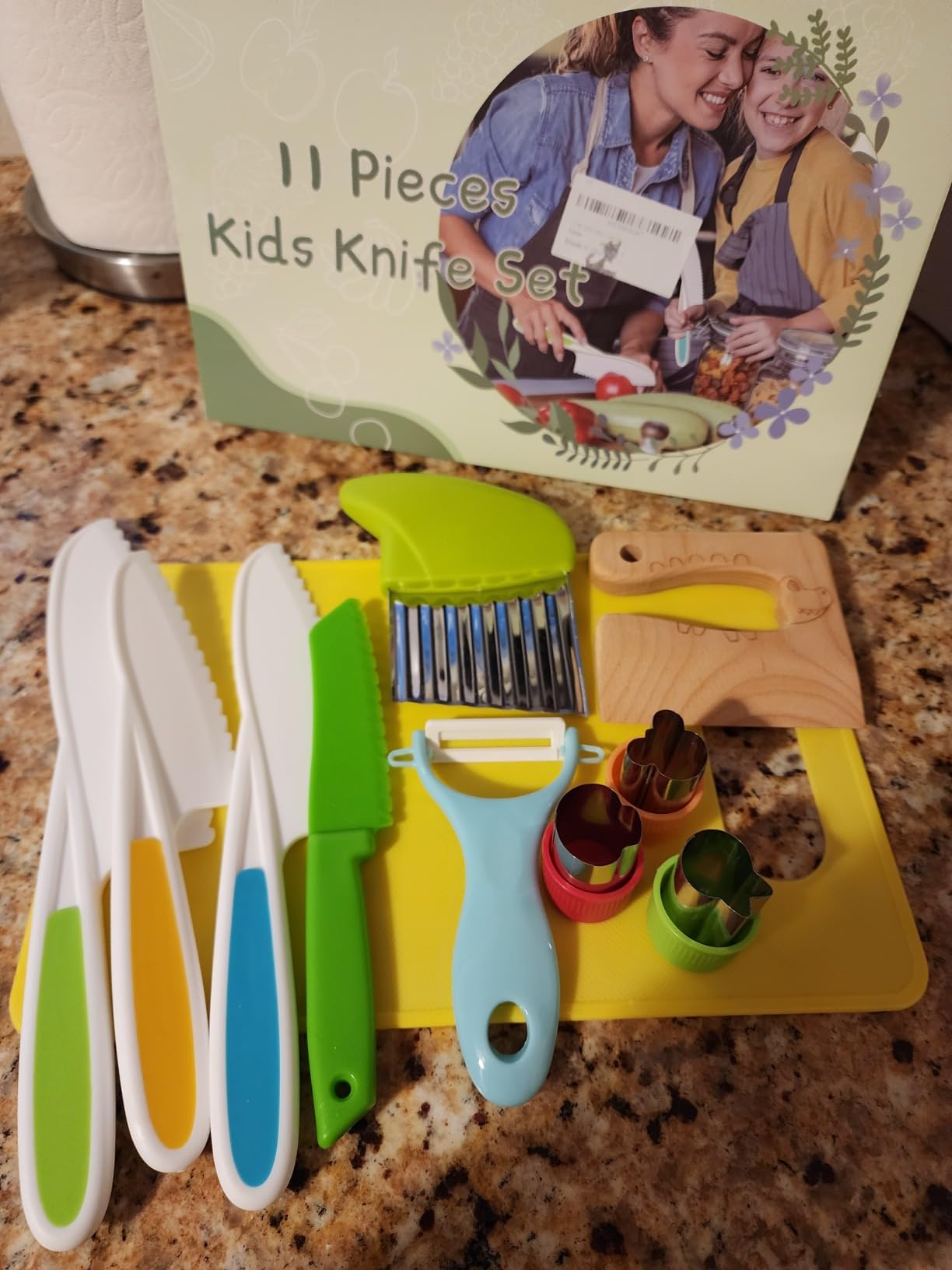RISICULIS Kids Kitchen Knife, Montessori Kitchen Knife Set for Toddlers customer photo 2