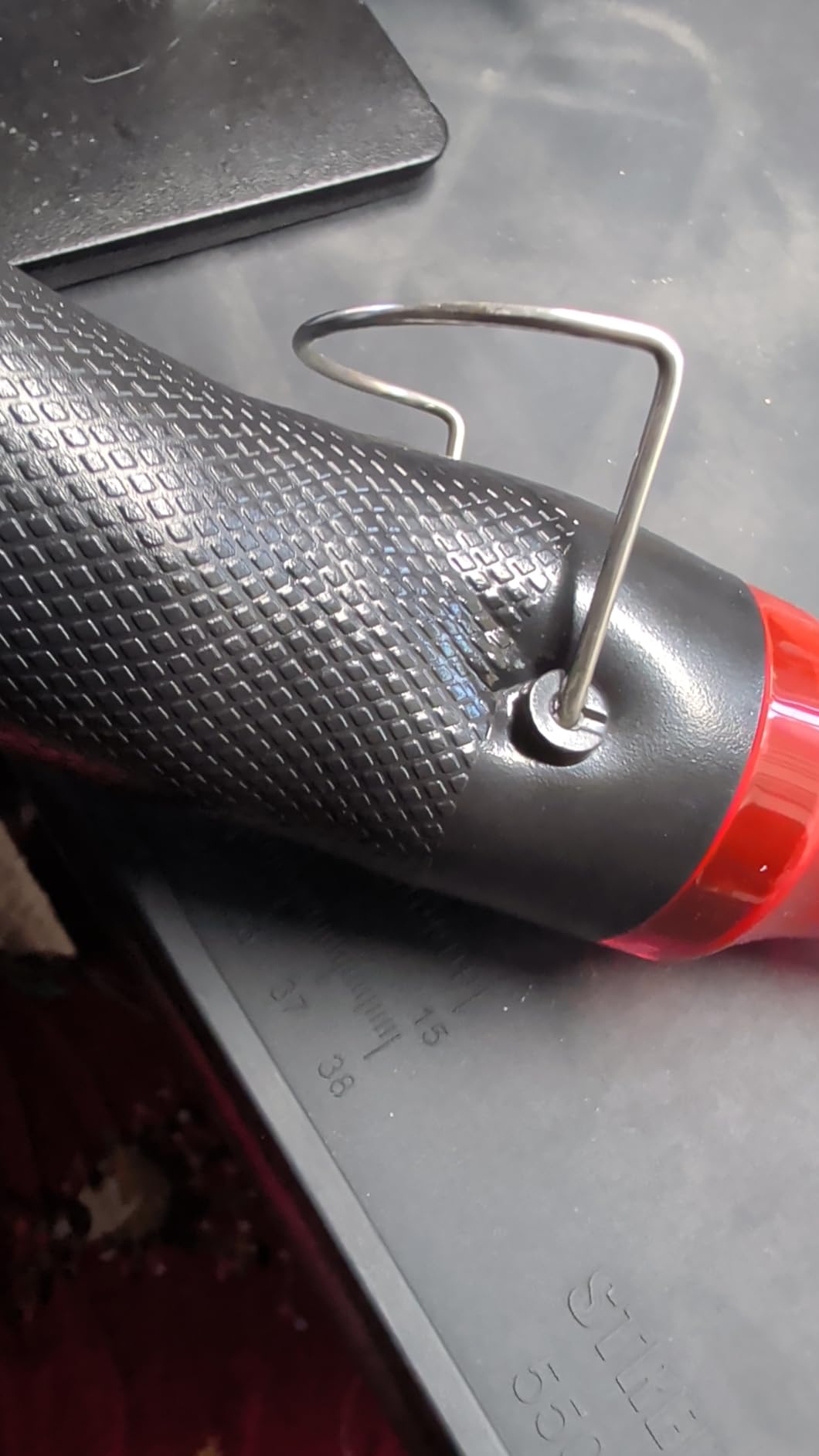 QWORK Mini Heat Gun, 300W Portable Hot Air Tool for Crafts, Epoxy Resin, Shrink Tubing & DIY, with Stand 110V customer photo 2